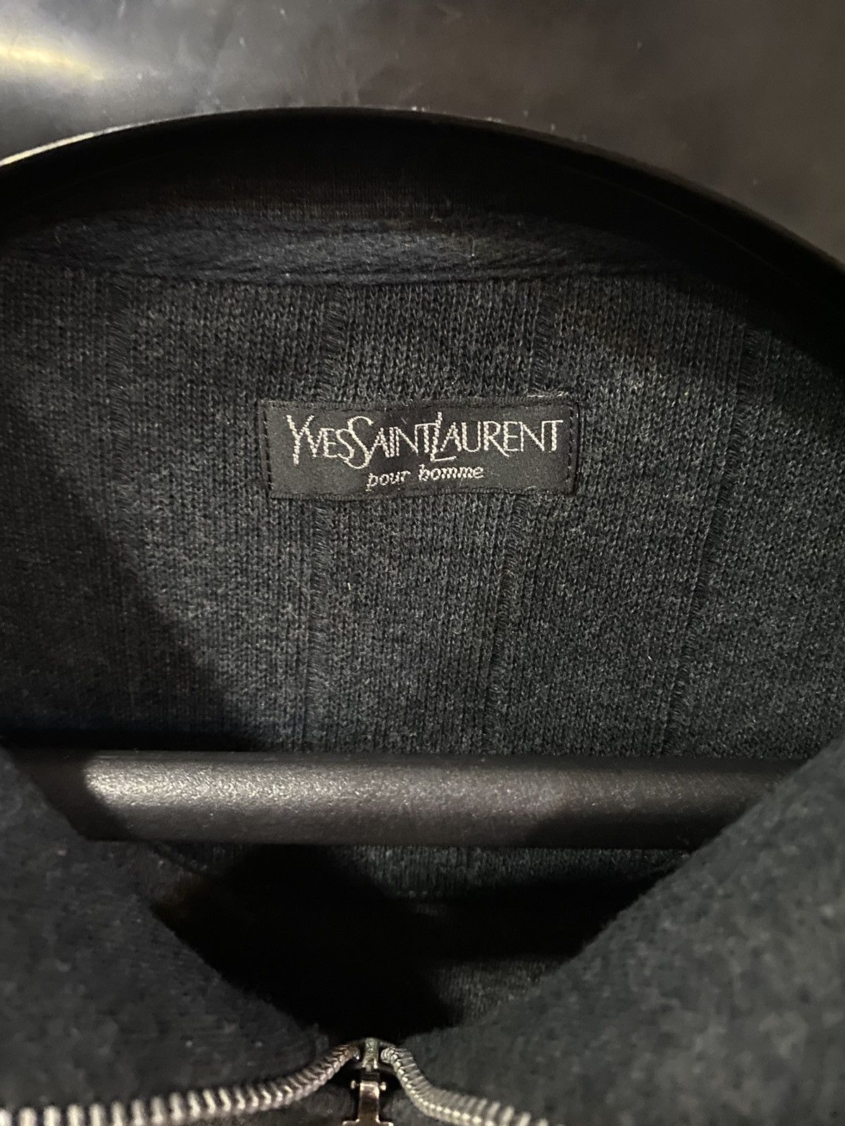 90’s YSL Sweatshirt 1/4 Zip YSL Sweater Old Money