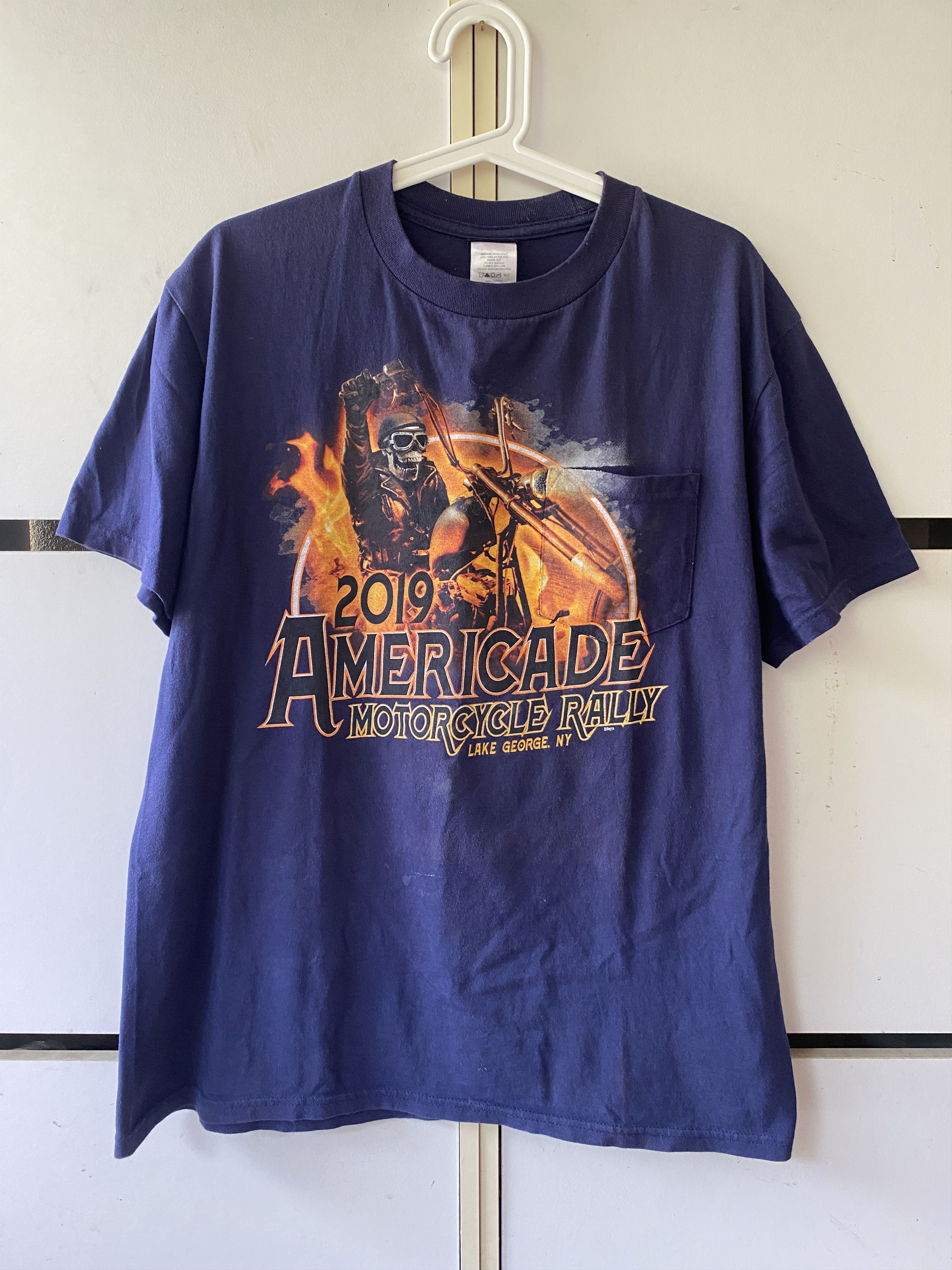 Other 2019 AMERICADE MOTORCYCLE RALLY T SHIRT Size US M / EU 48-50 / 2 - 1 Thumbnail