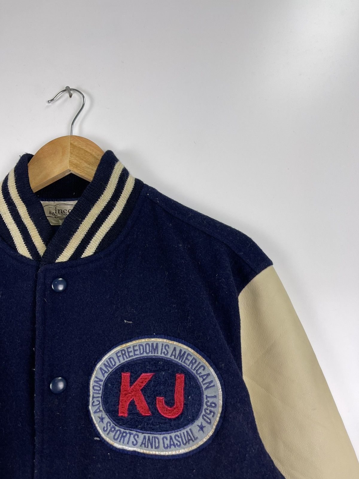 Vintage Vintage Lincoln Varsity Jacket Size US M / EU 48-50 / 2 - 7 Thumbnail