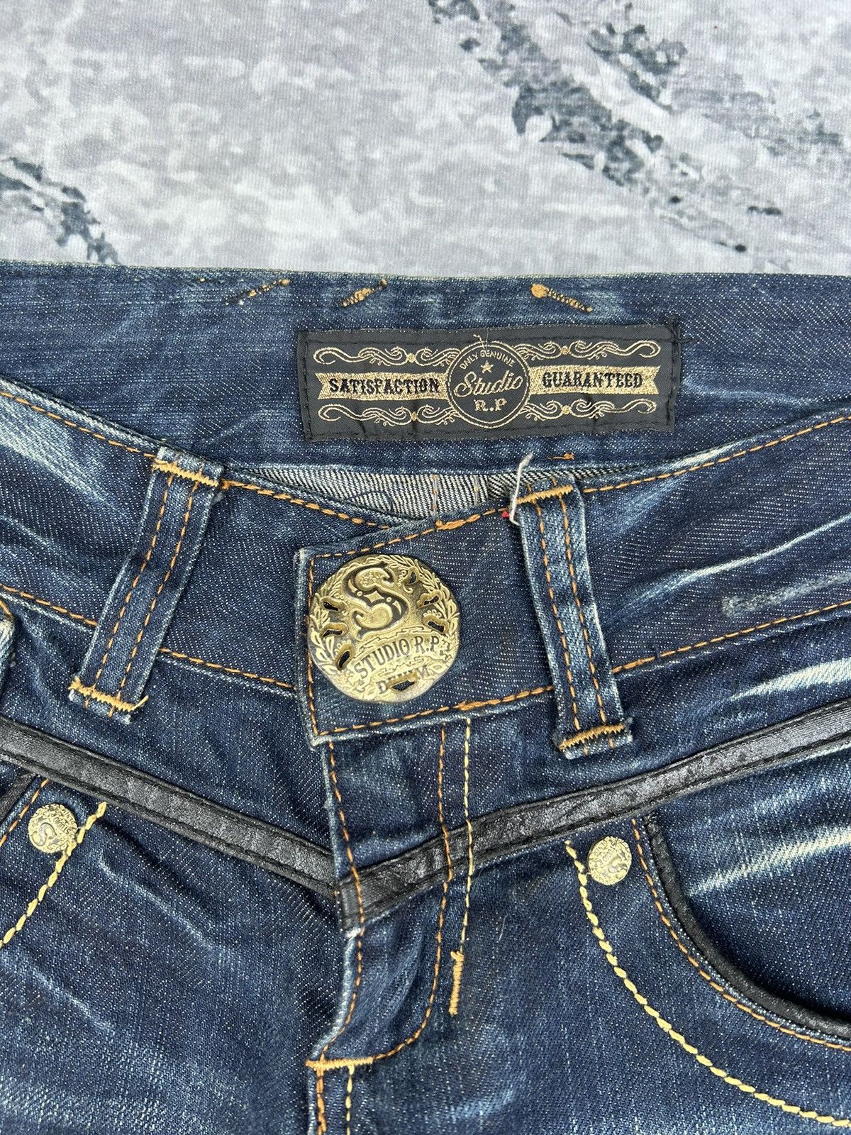 If Six Was Nine Studio R.P Flared Jeans Size 30" / US 8 / IT 44 - 9 Thumbnail