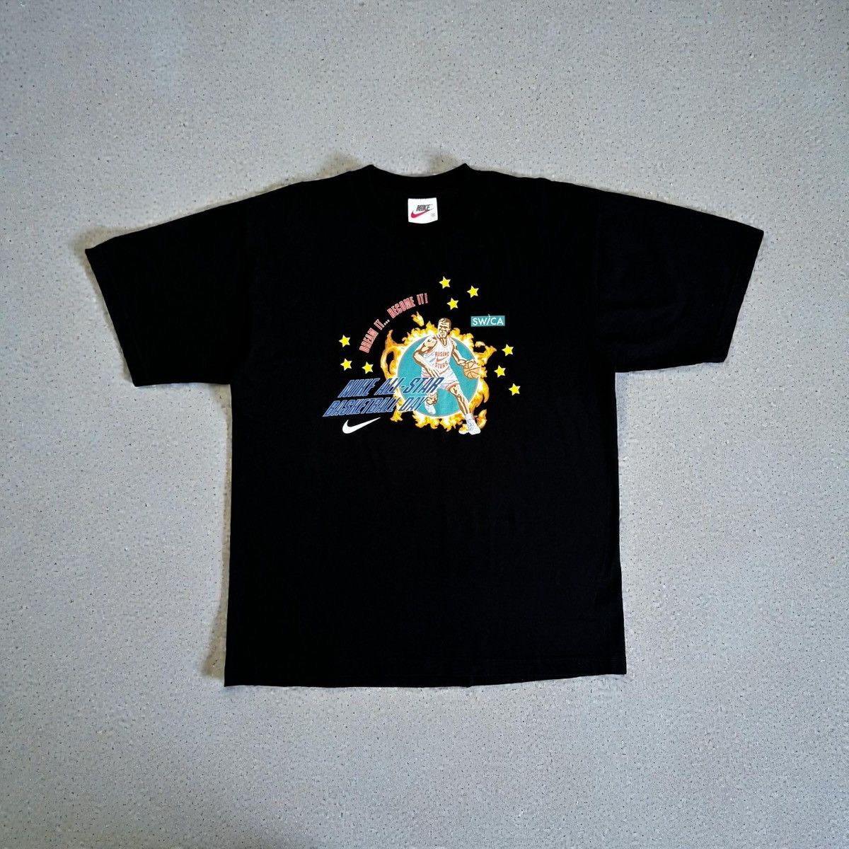 Nike Vintage Nike All-Star Basketball Day Rising Stars 90s Shirt Size US M / EU 48-50 / 2 - 1 Thumbnail