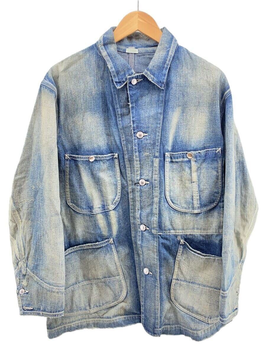 A.PRESSE Denim Vintage Coverall Jacket 25ss Size US M / EU 48-50 / 2 - 2 Thumbnail