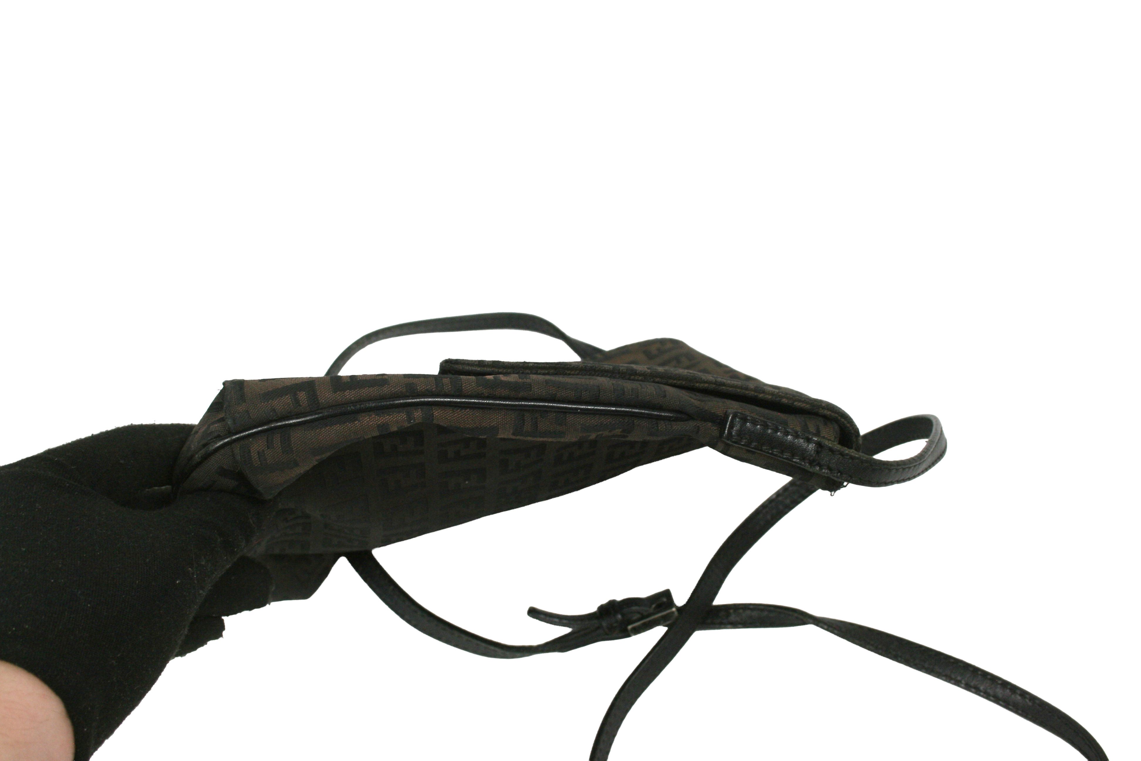 Fendi 00S Zucchino Zucca Monogram Pattern Crossbody Bag Vintage Size ONE SIZE - 6 Thumbnail
