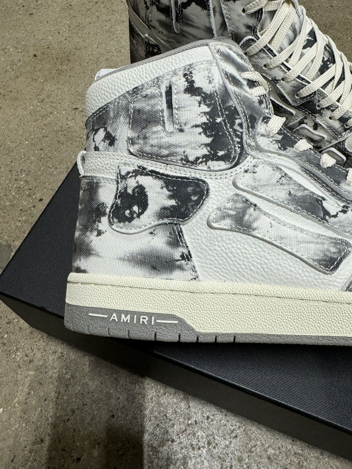 Amiri Amiri Skeleton High Top Sneaker NEW 790$ Size US 12 / EU 45 - 4 Thumbnail