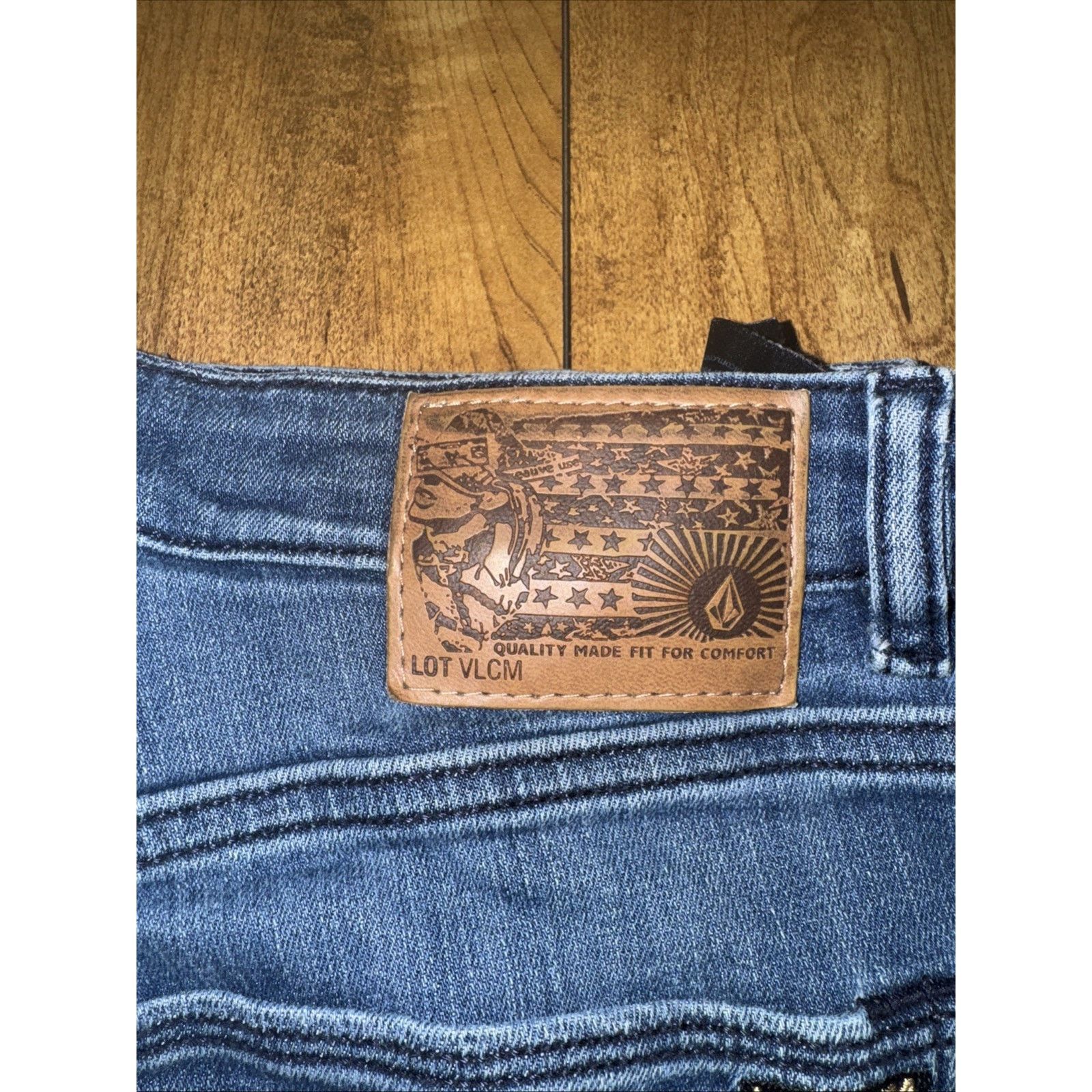 Volcom Volcom Vorta Slim Straight Jeans 38x33 Casual Skate Surf Size US 38 / EU 54 - 3 Thumbnail