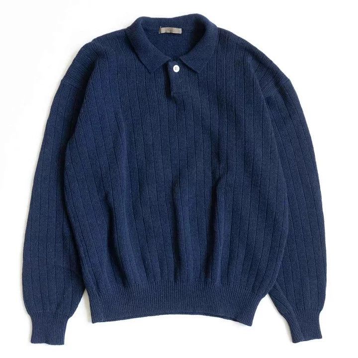 Y's for Men Y's For Men size os Men's navy wool knit sweater Size US M / EU 48-50 / 2 - 1 Thumbnail