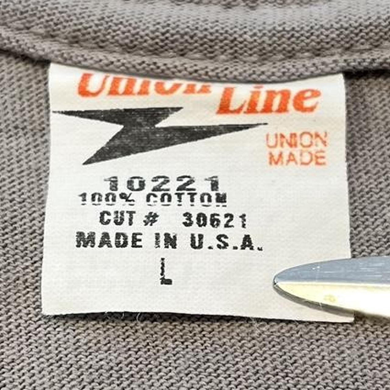 Vintage Vintage Union Line Machinists Aerospace Workers Tshirt Size US L / EU 52-54 / 3 - 4 Thumbnail