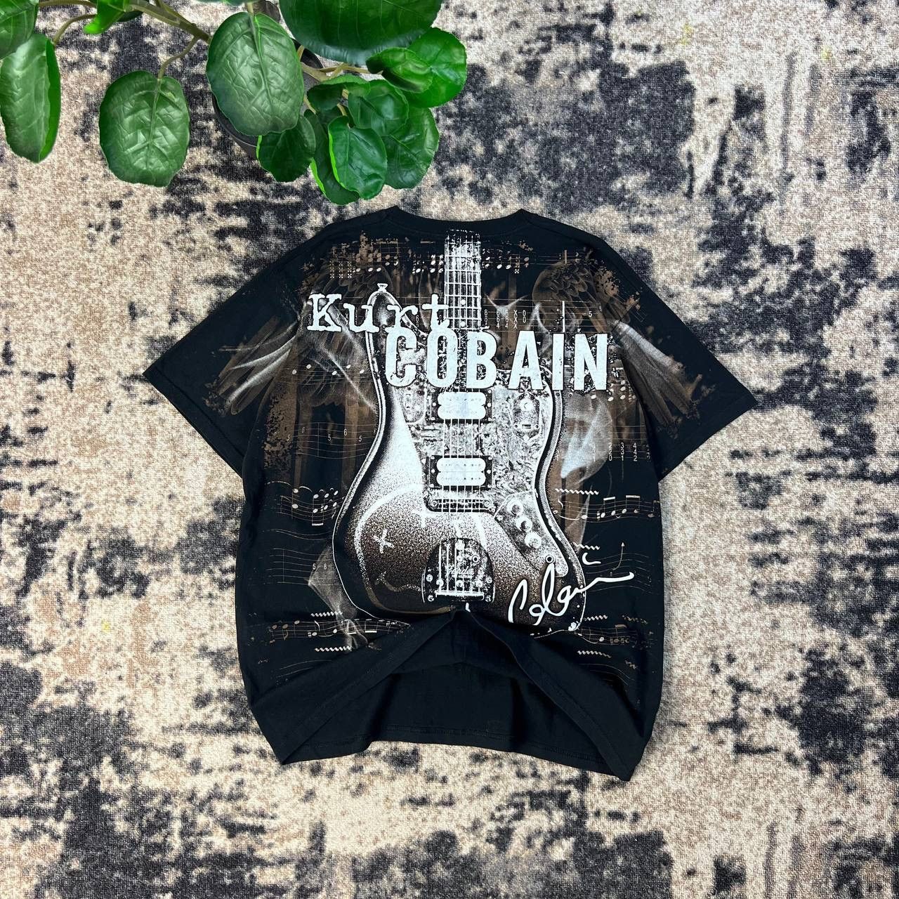 Nirvana Nirvana Vintage 2000s Allover Print Rock Band T-Shirt 1TS29 Size US L / EU 52-54 / 3 - 2 Thumbnail