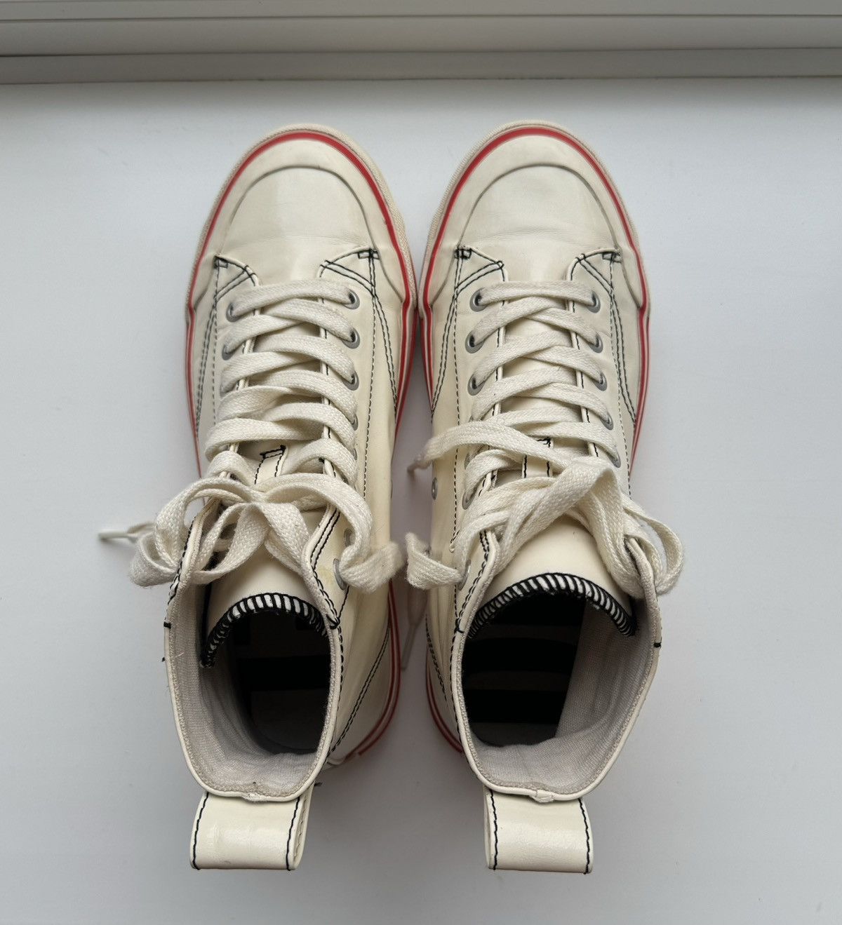 Diesel Diesel US8.5 EUR39 S-ATHOS MID W high top sneaker shoes y2k Size US 8.5 / IT 38.5 - 20 Thumbnail