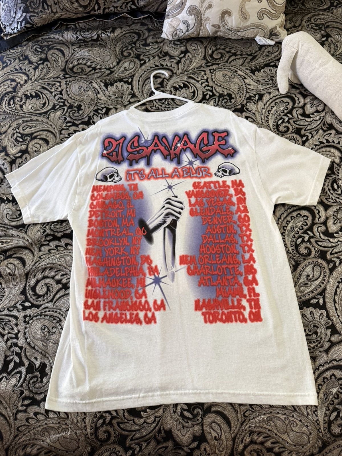 Other 21 Savage IAAB Tour T-Shirt Size US L / EU 52-54 / 3 - 2 Thumbnail