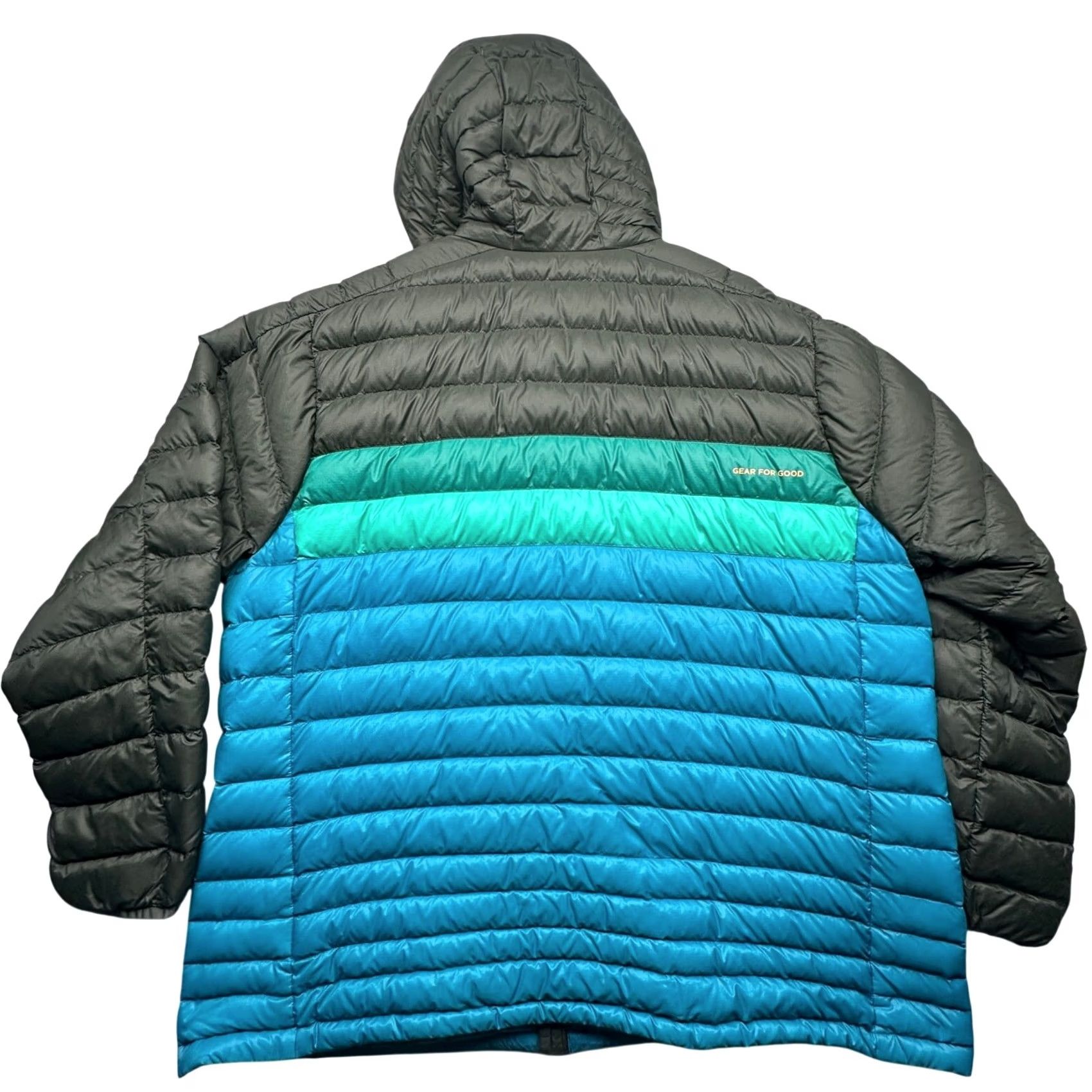 Cotopaxi Cotopaxi Men Jacket Hooded Down 800 Fill 3XL Puffer Nylon Zip Long Blue Gooseneck? Size US XXL / EU 58 / 5 - 2 Thumbnail