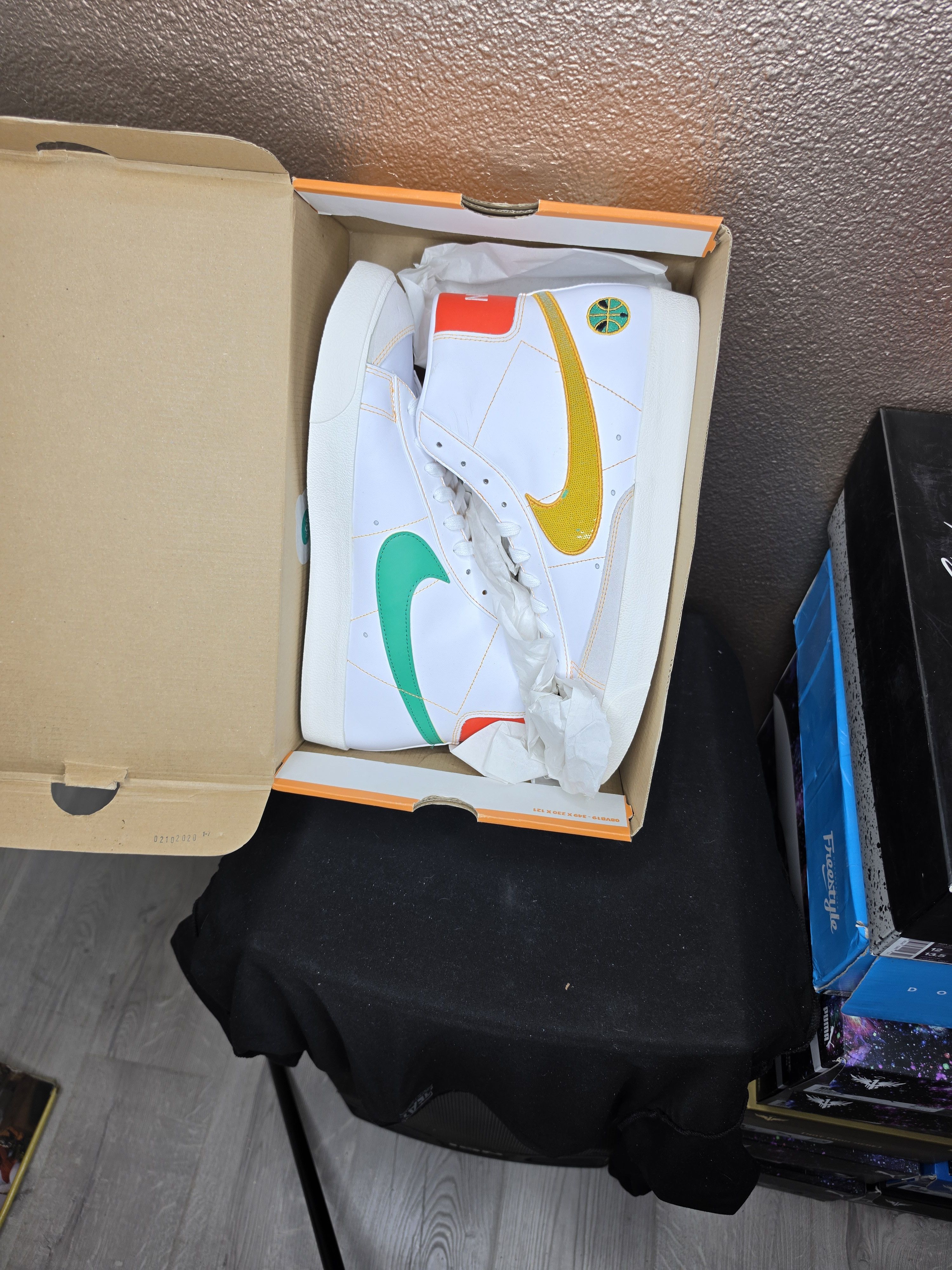 Nike 🔥 Nike Blazer Mid ’77 Vintage “Roswell Rayguns” 🔥 Size US 13 / EU 46 - 3 Thumbnail