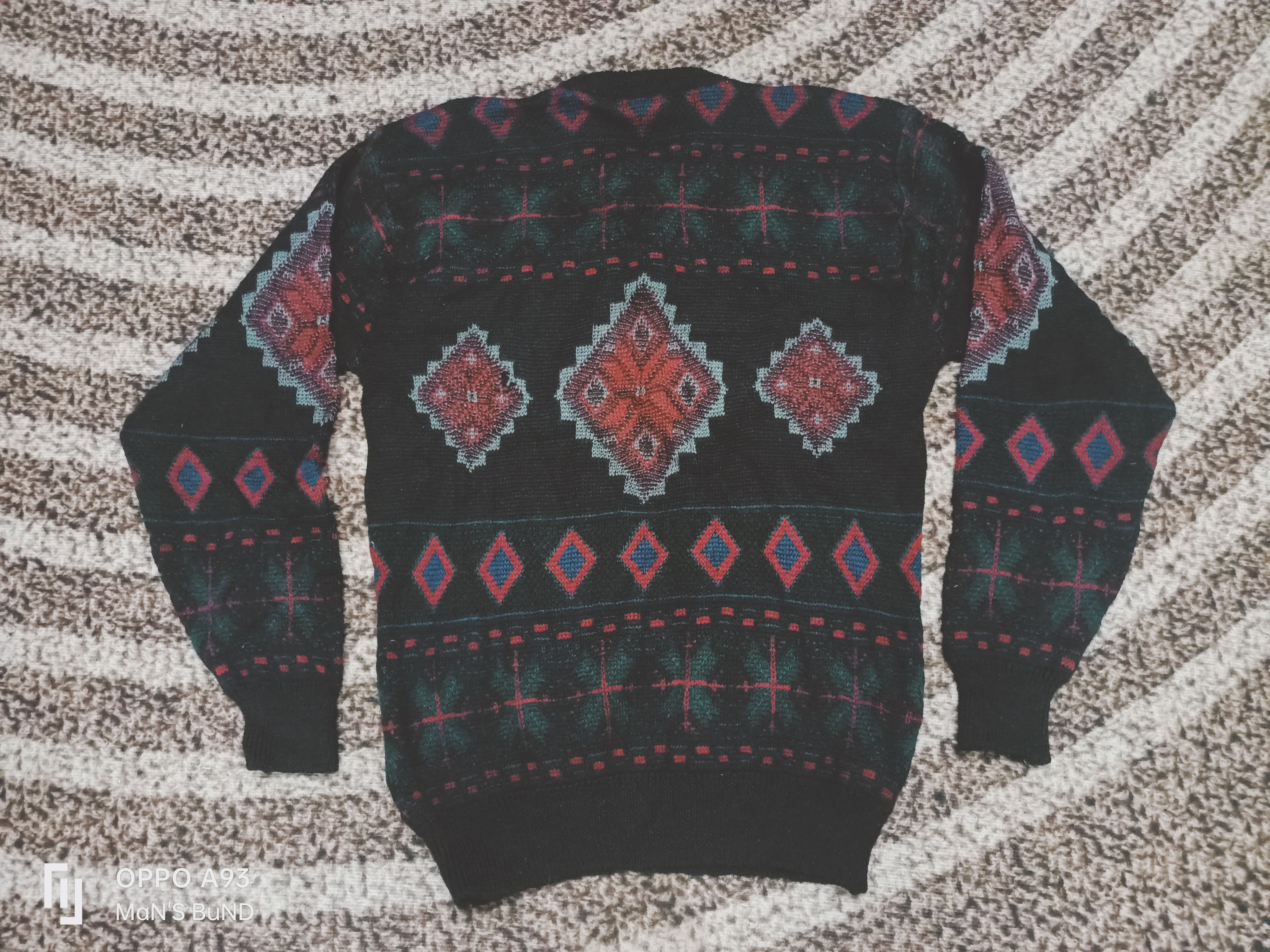 Vintage Vintage 90s OUI MALO PARIS 100% Wool Size US M / EU 48-50 / 2 - 2 Thumbnail