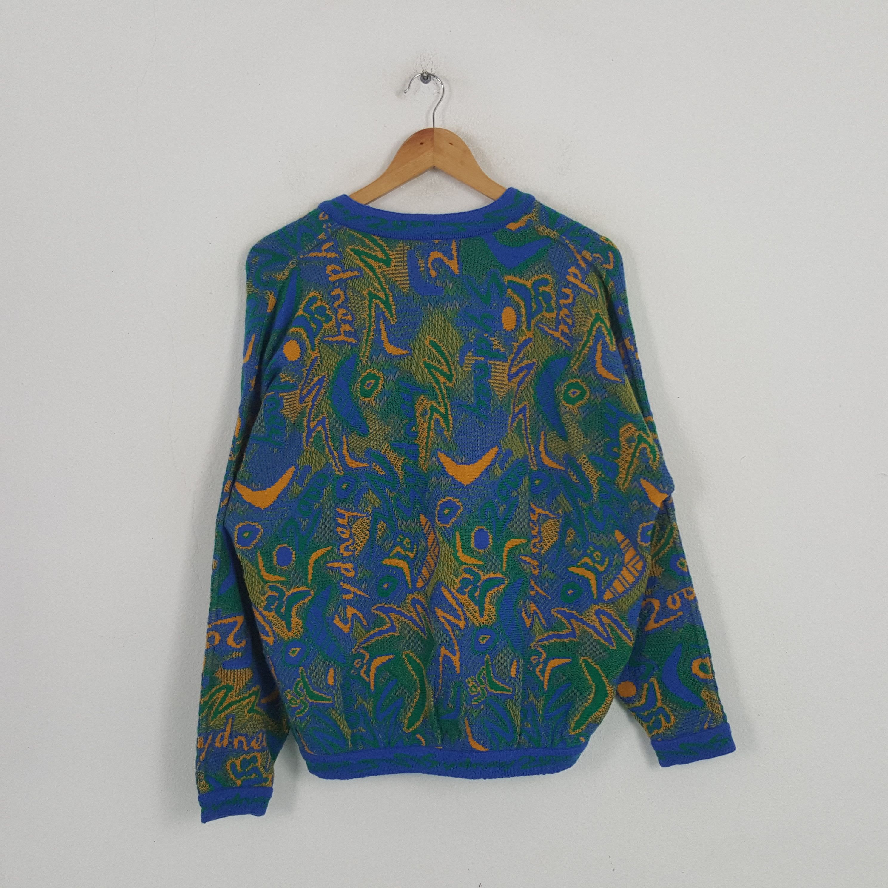 Coogi × Vintage Vintage Sydney 2000 X Coogi Olympic Sports Style Sweatshirt Size US L / EU 52-54 / 3 - 3 Thumbnail