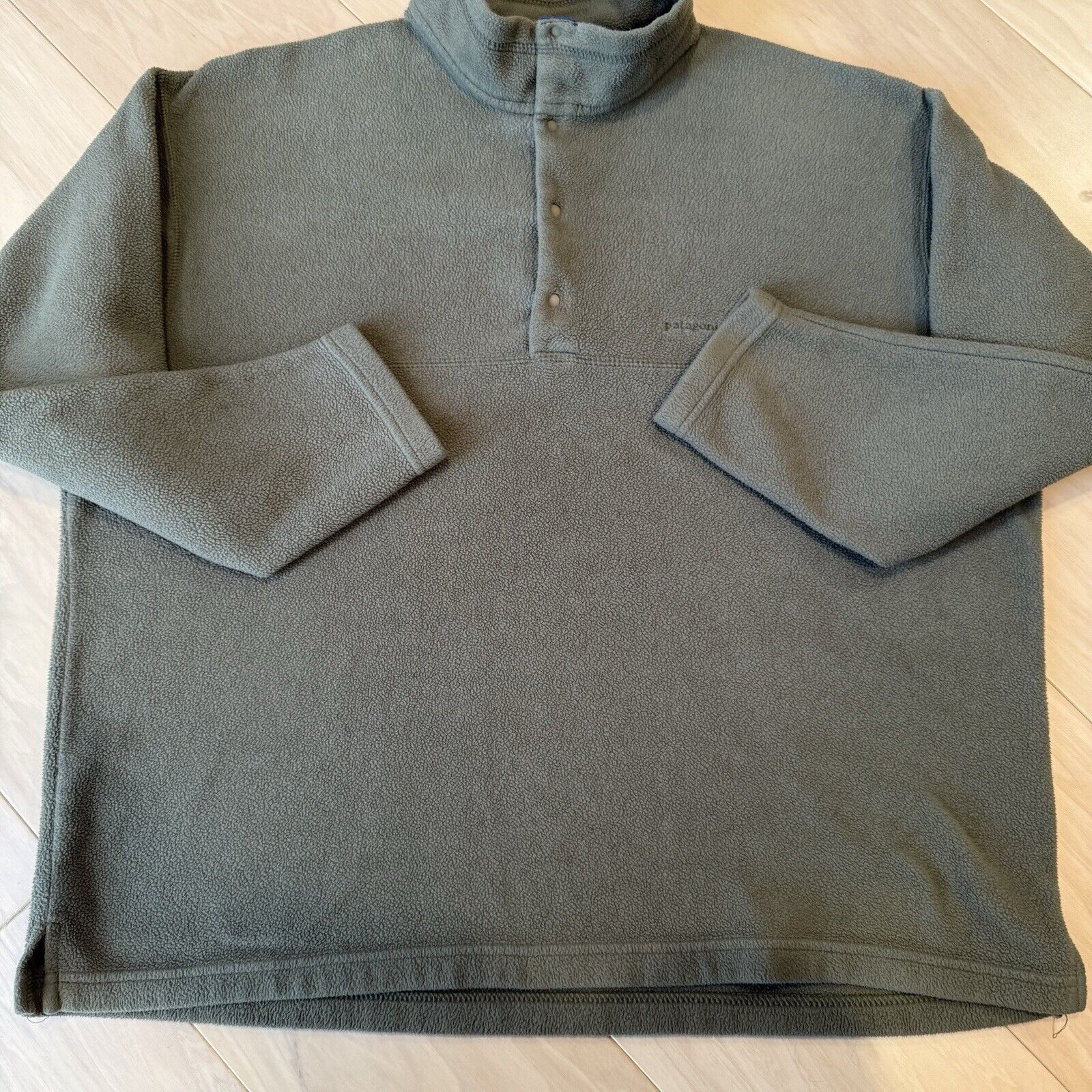 Patagonia Patagonia Snap T Pullover L Green Gray Made in USA Synchilla Size US L / EU 52-54 / 3 - 5 Thumbnail