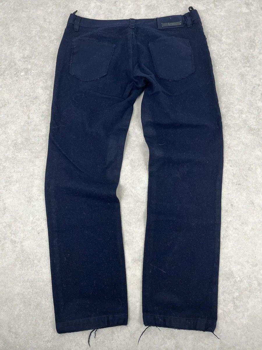 Prada 2000s Prada Navy Wool Minimalist Pants Size US 34 / EU 50 - 7 Thumbnail