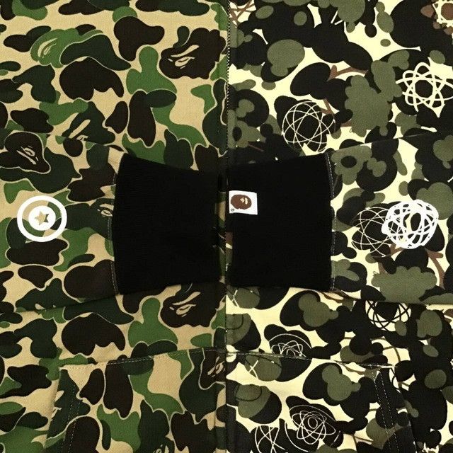 Bape BAPE × UNKLE Shark full zip hoodie ABC camo a bathing ape Size US L / EU 52-54 / 3 - 6 Thumbnail