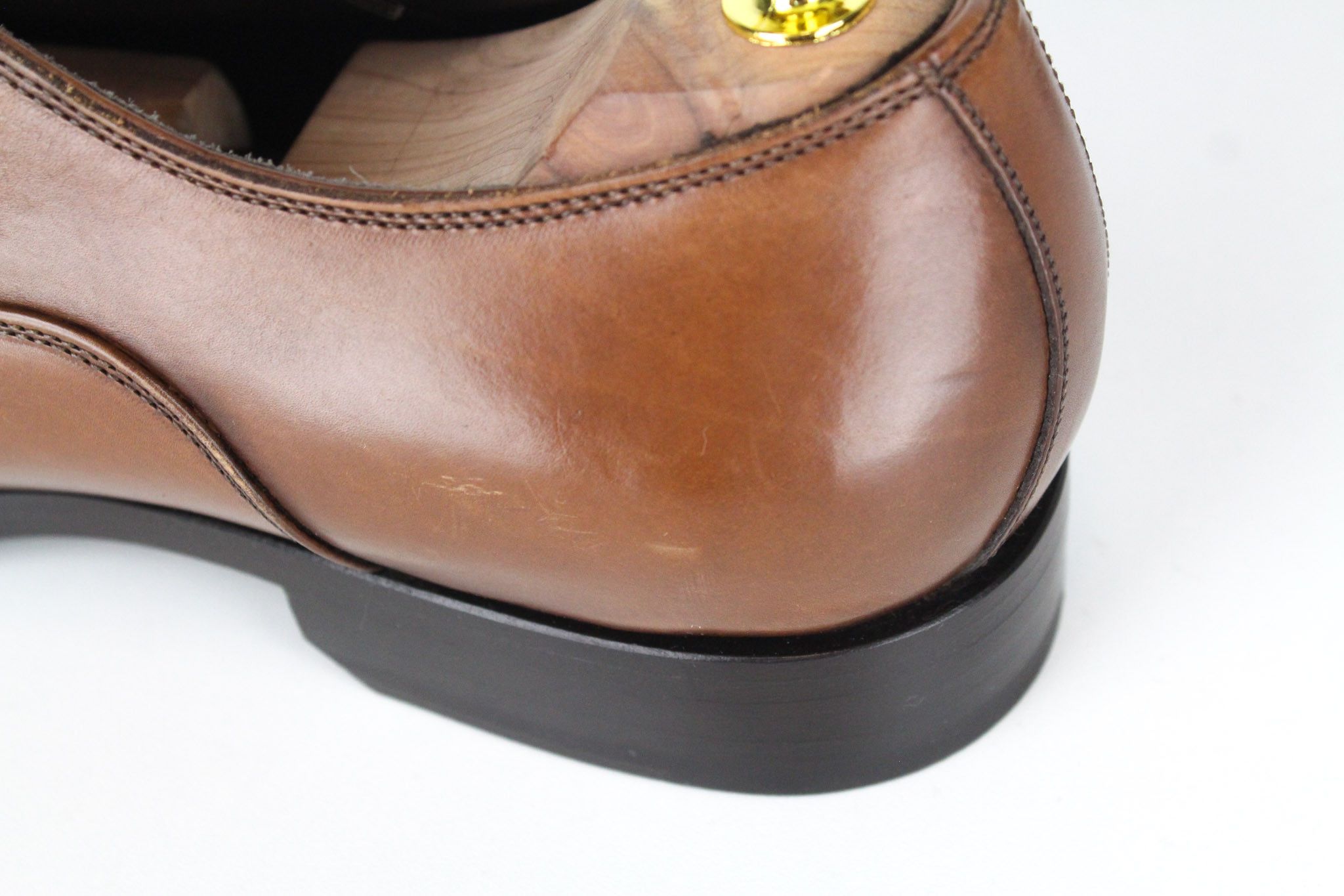 Suitsupply EU42 Brown Leather Laced Low-Top 72345 Size US 9 / EU 42 - 10 Thumbnail