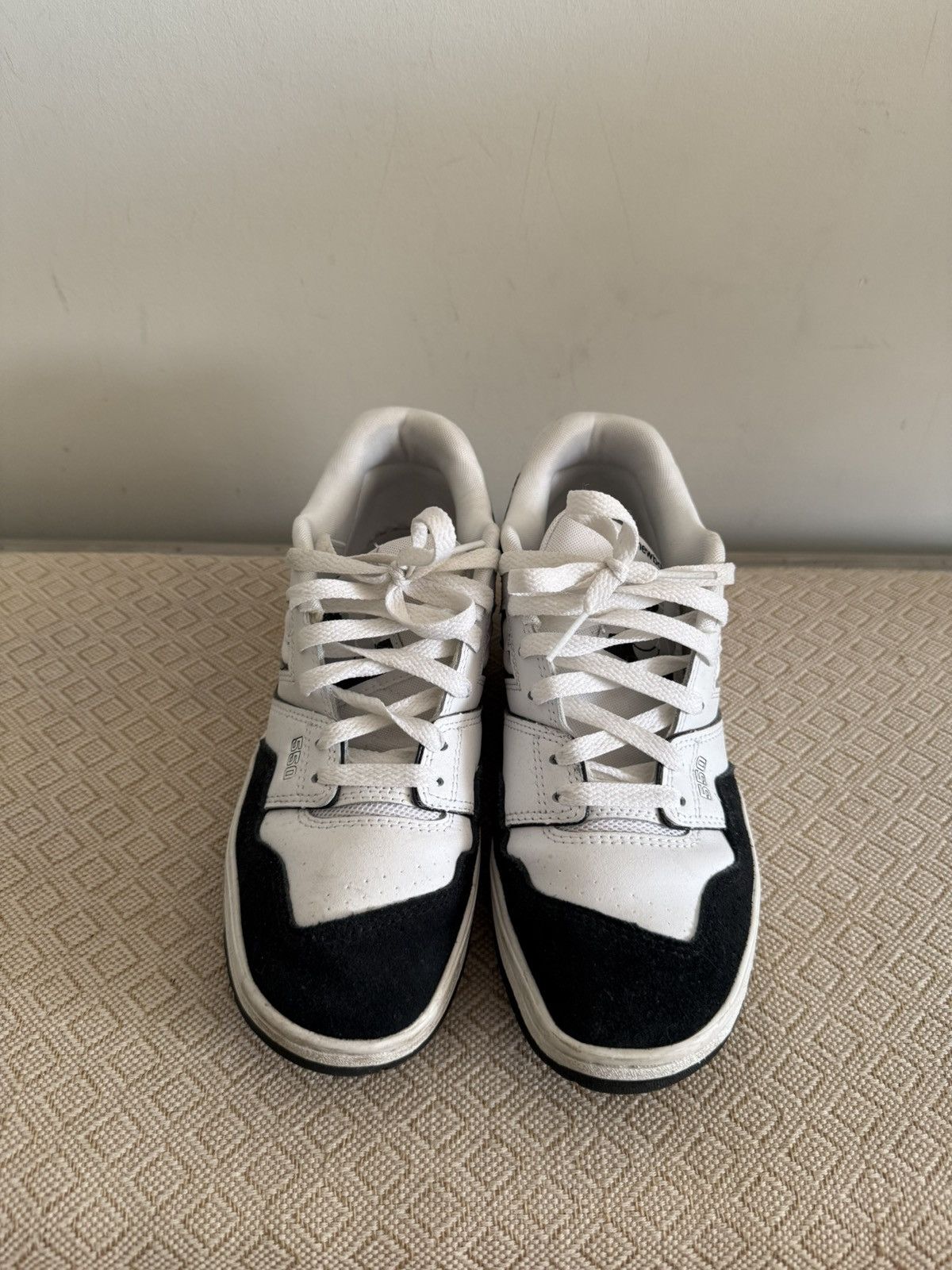 New Balance New Balance 550 Black, Grey + White Sneakers Size US 8 / IT 38 - 2 Thumbnail