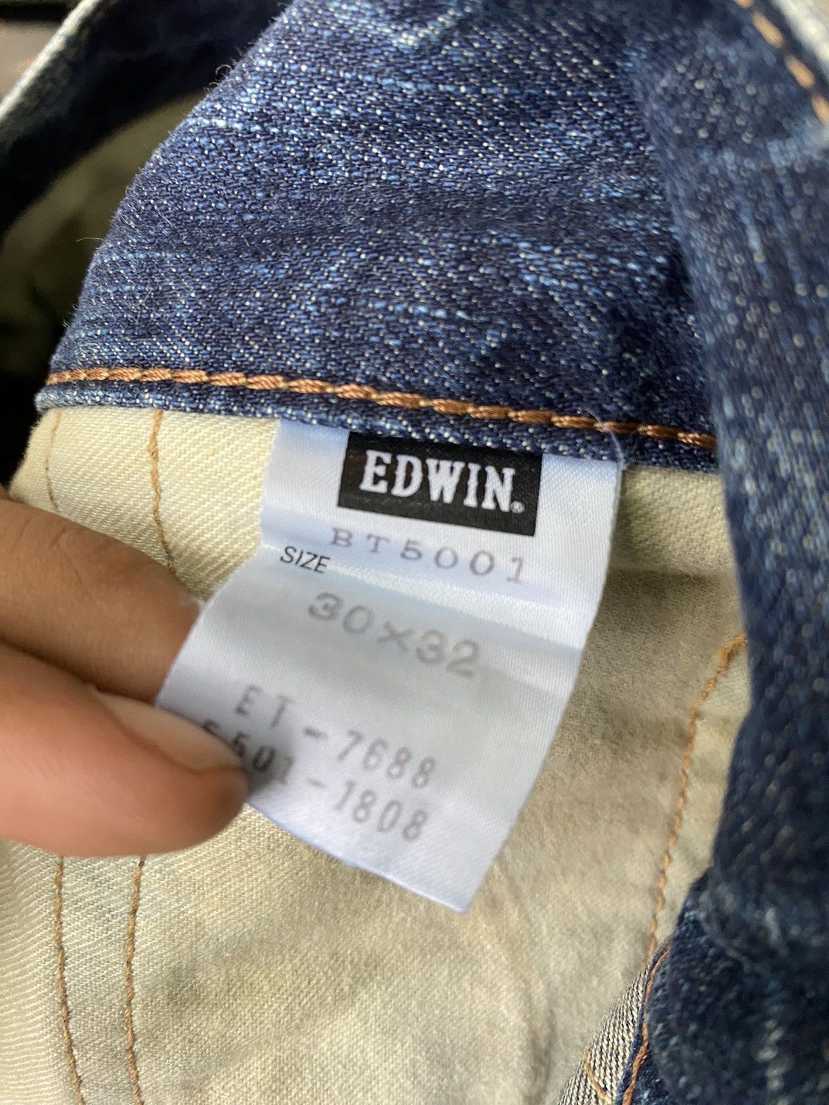 Edwin × Hysteric Glamour × Tornado Mart Flare jeans vintage Edwin boot cut Japan 🇯🇵 distressed Size US 34 / EU 50 - 7 Thumbnail