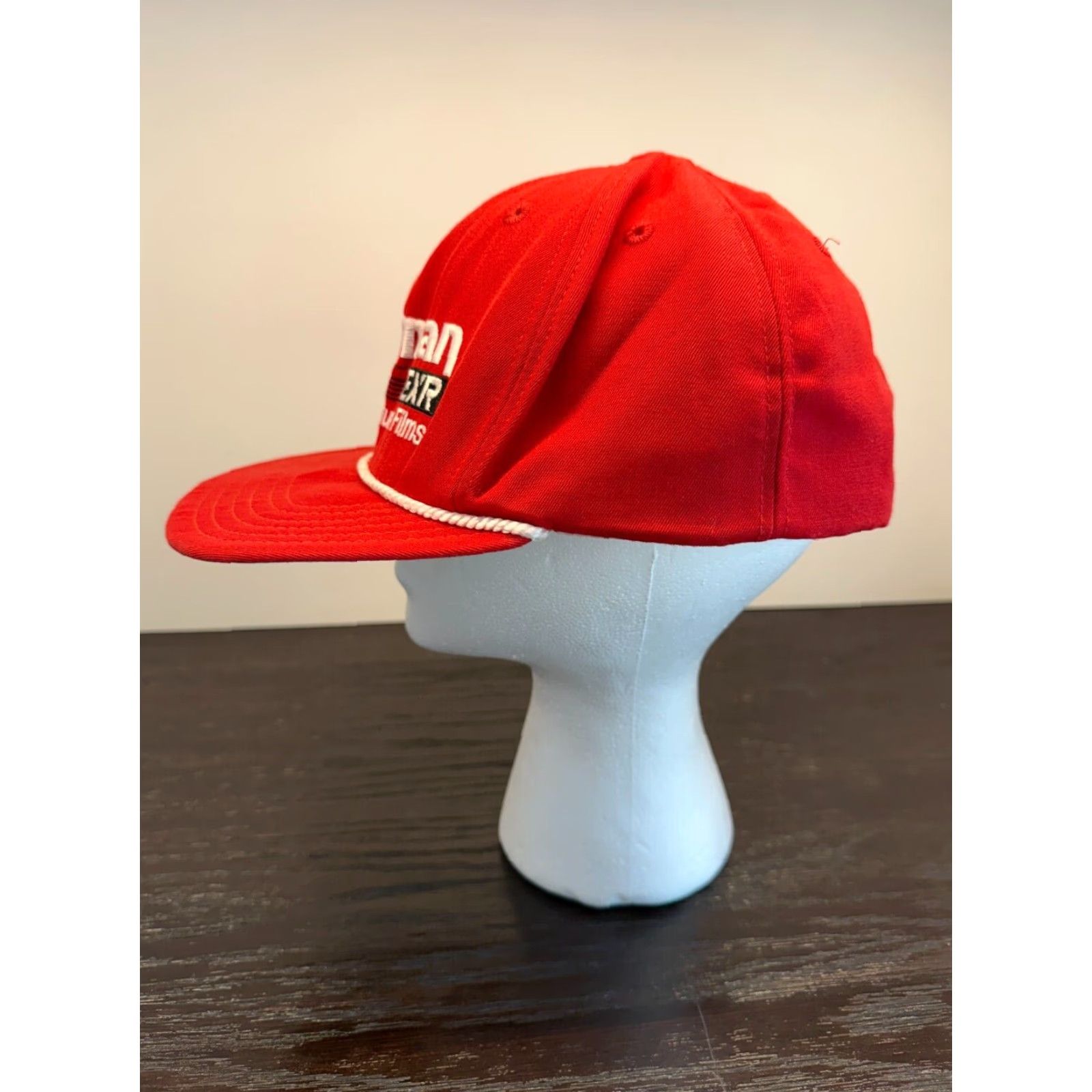 New Era Vintage Eastman Trucker Hat Cap Men One Size Red New Era Retro 80s 90s Movie Beach Sports Size ONE SIZE - 5 Thumbnail
