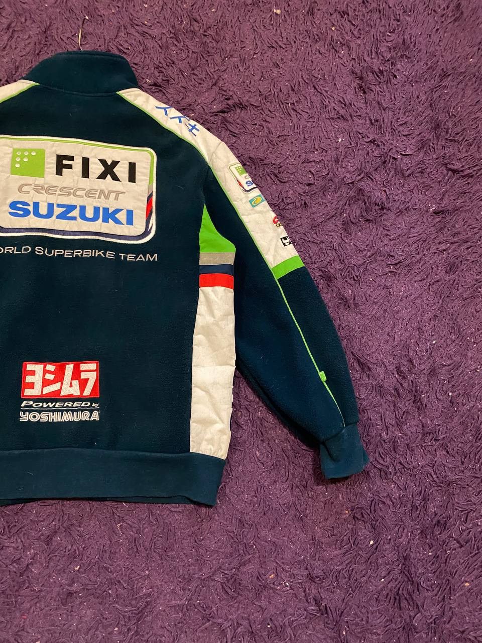 Vintage Y2K Sweatshirt SUZUKi Superbike team vintage motorex Size US XS / EU 42 / 0 - 21 Thumbnail