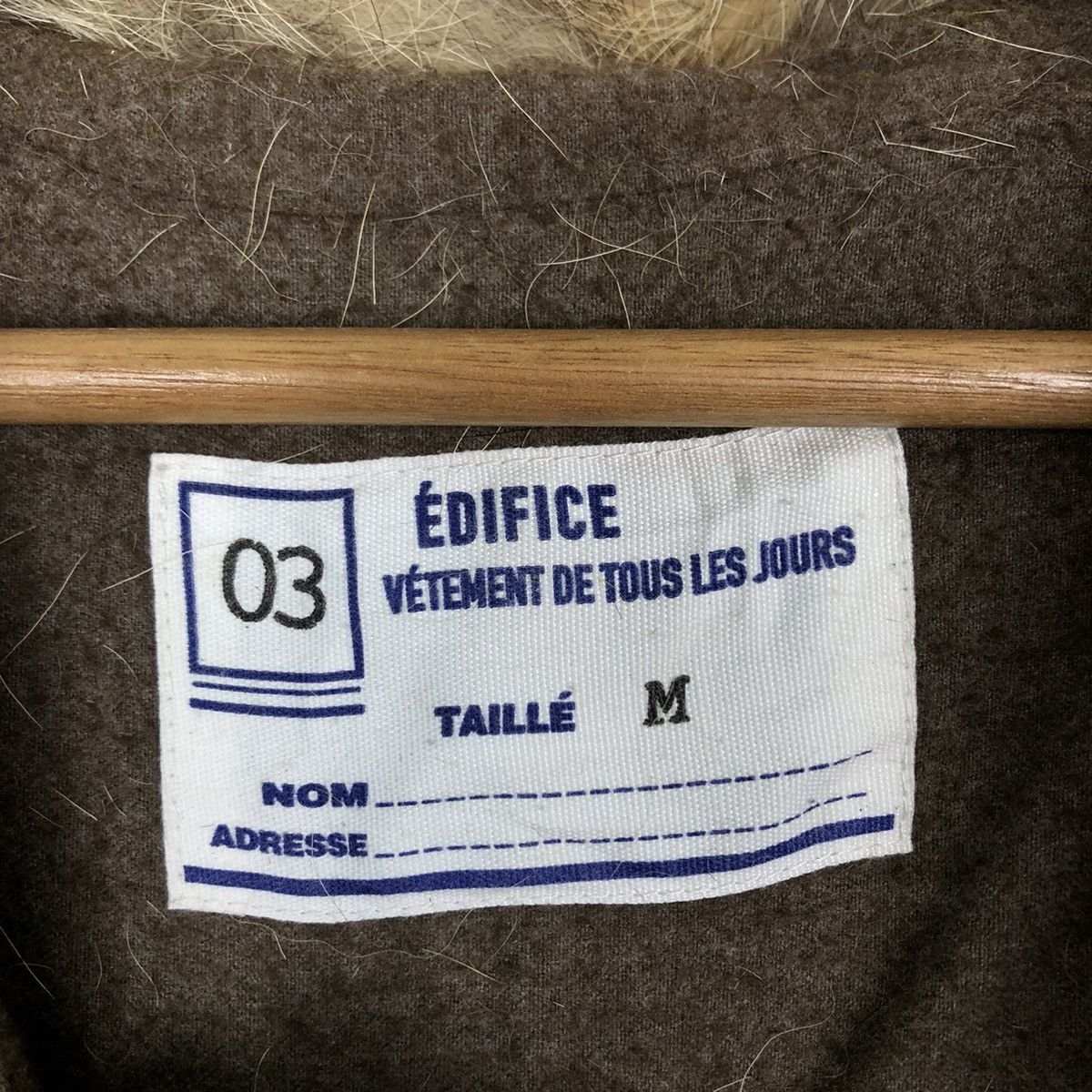 Japanese Brand 🔥RARE MOHAIR HOODIE CHORE JACKET EDIFICE VETEMENTS Size US M / EU 48-50 / 2 - 13 Thumbnail