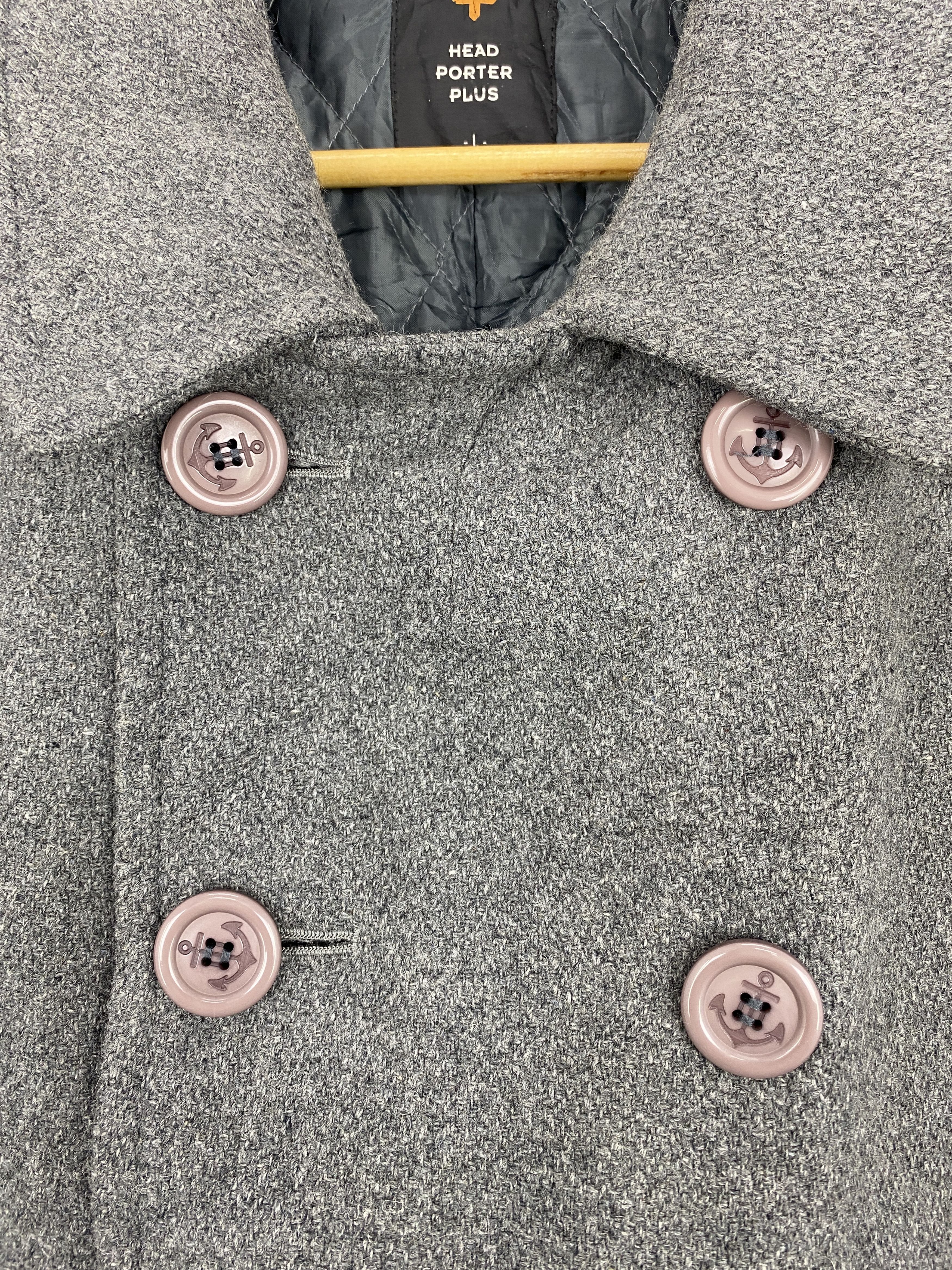 Head Porter Vintage Head Porter Double Breasted Men Coat Jacket J1748 Size US L / EU 52-54 / 3 - 8 Thumbnail