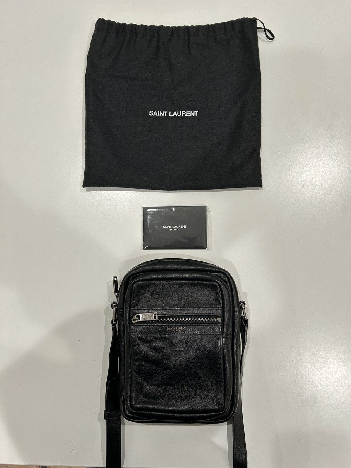 Yves Saint Laurent Saint Laurent- Sid Messenger Bag Size ONE SIZE - 2 Thumbnail