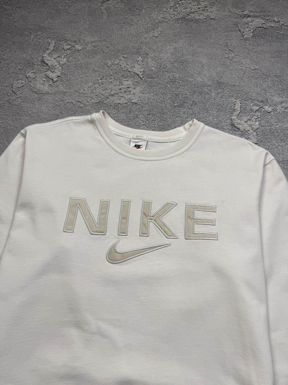 Nike Vintage 00s Nike Big Logo Sweatshirt Y2K Size US L / EU 52-54 / 3 - 2 Thumbnail