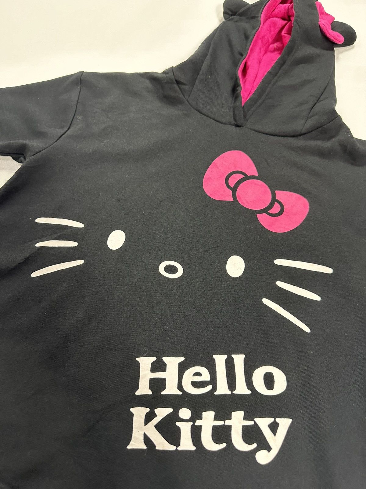 Other Hello Kitty Cartoon Horn Devil Short Sleeve Hoodie Size M / US 6-8 / IT 42-44 - 9 Thumbnail