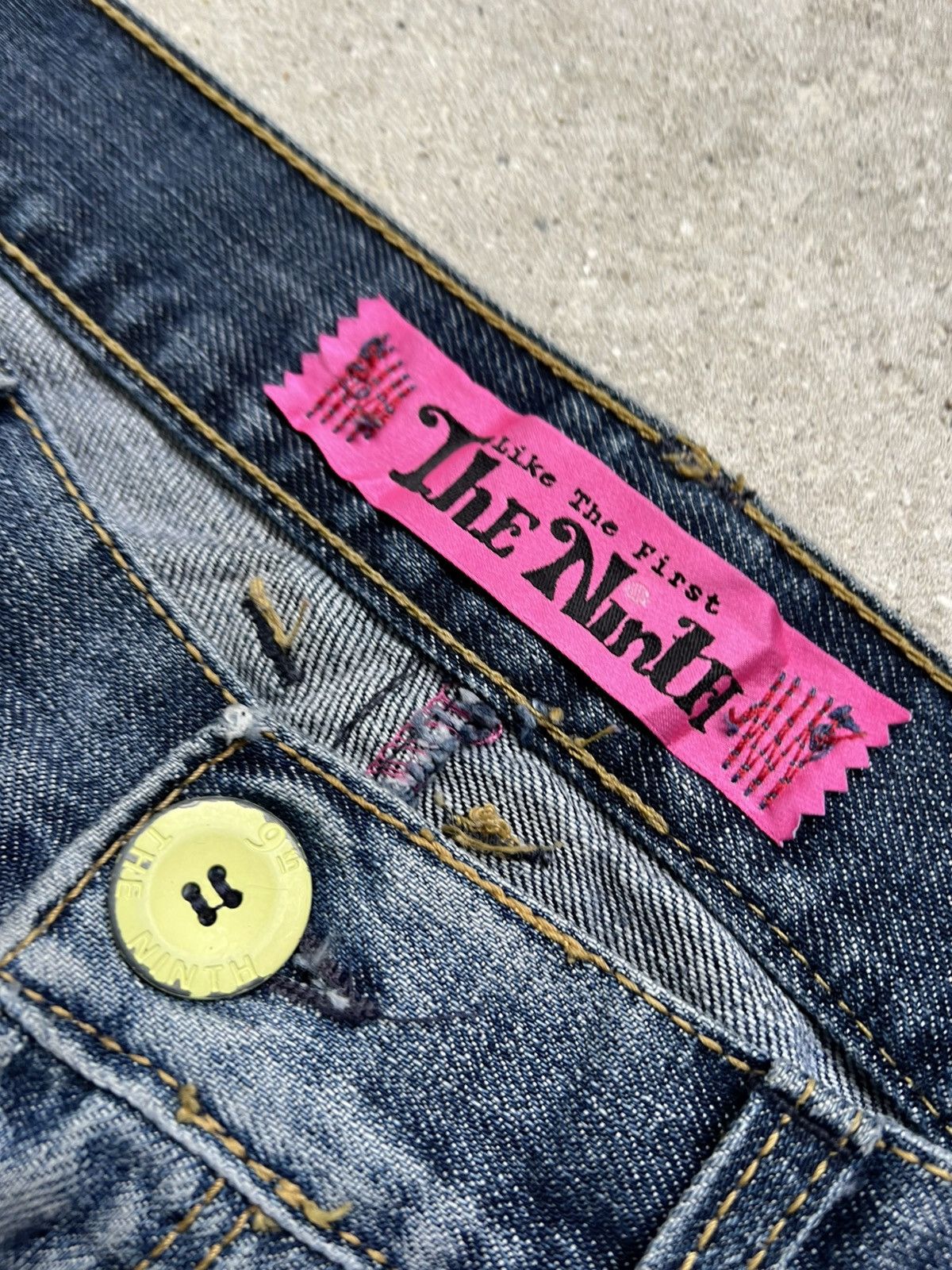 Hysteric Glamour × If Six Was Nine × Le Grande Bleu (L.G.B.) Rare Vintage IfSixWasNine style jeans LGB distressed denim Size 25" / US 0 / IT 36 - 14 Thumbnail