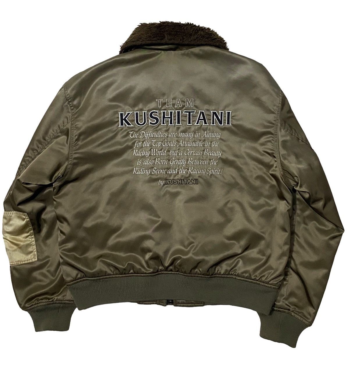 Sports Specialties KUSHITANI HAMAMATSU MOTORCYCLE FUR BOMBER JACKET Size US L / EU 52-54 / 3 - 11 Thumbnail