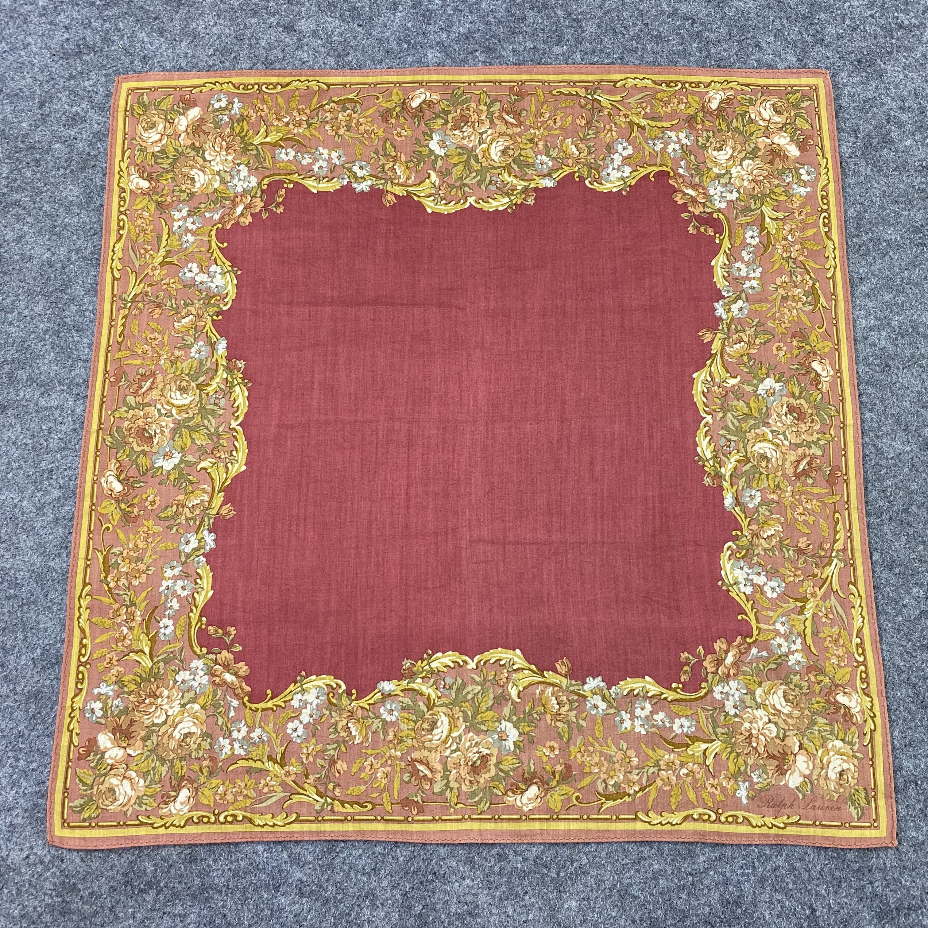Polo Ralph Lauren Ralph Lauren Handkerchief / Bandana / Neckerchief-B1144 Size ONE SIZE - 3 Thumbnail