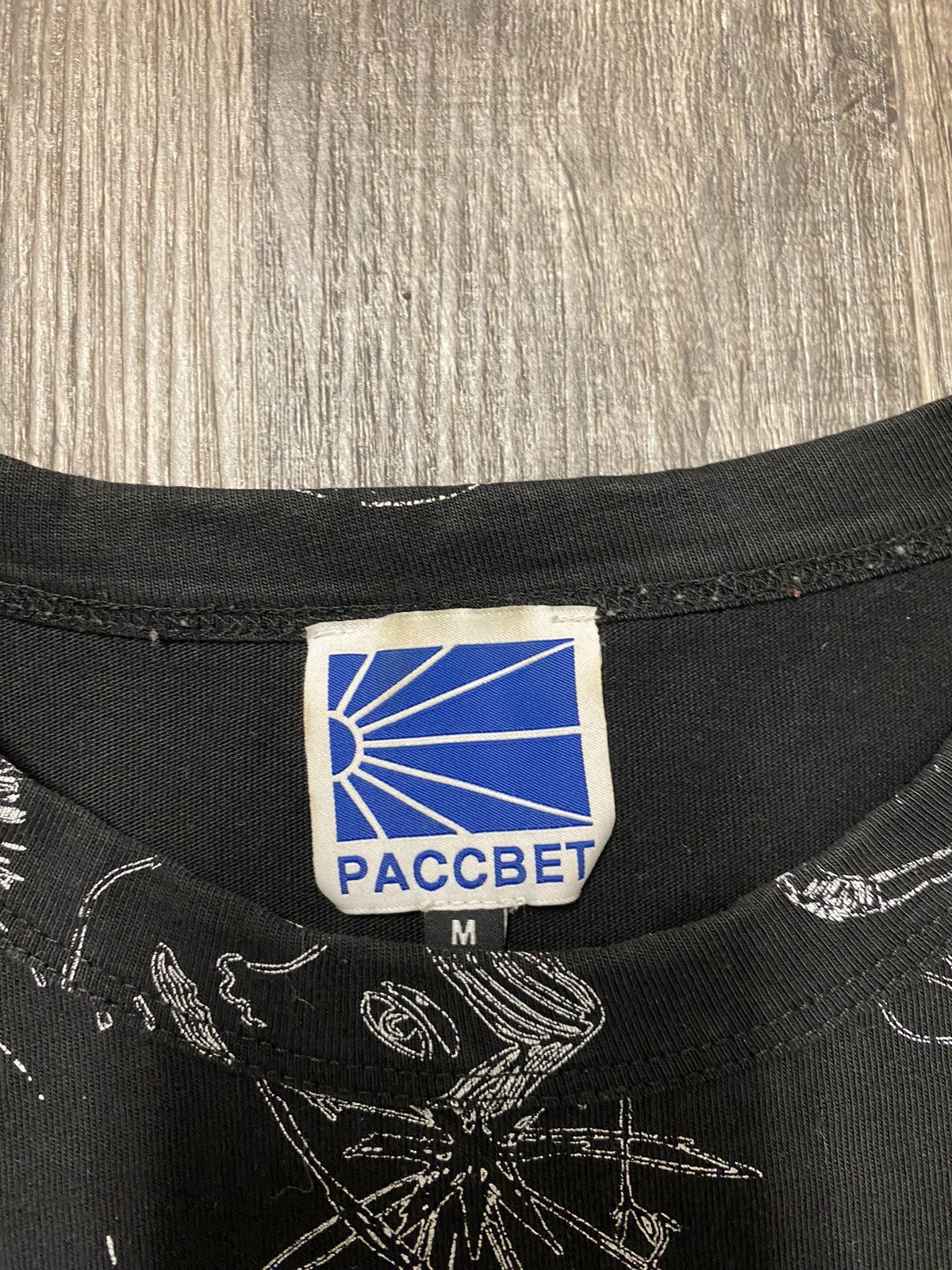 Gosha Rubchinskiy × PACCBET × Vintage Vintage Gosha Paccbet All Over Print Tee T Shirt Y2K AOP Size US M / EU 48-50 / 2 - 5 Thumbnail