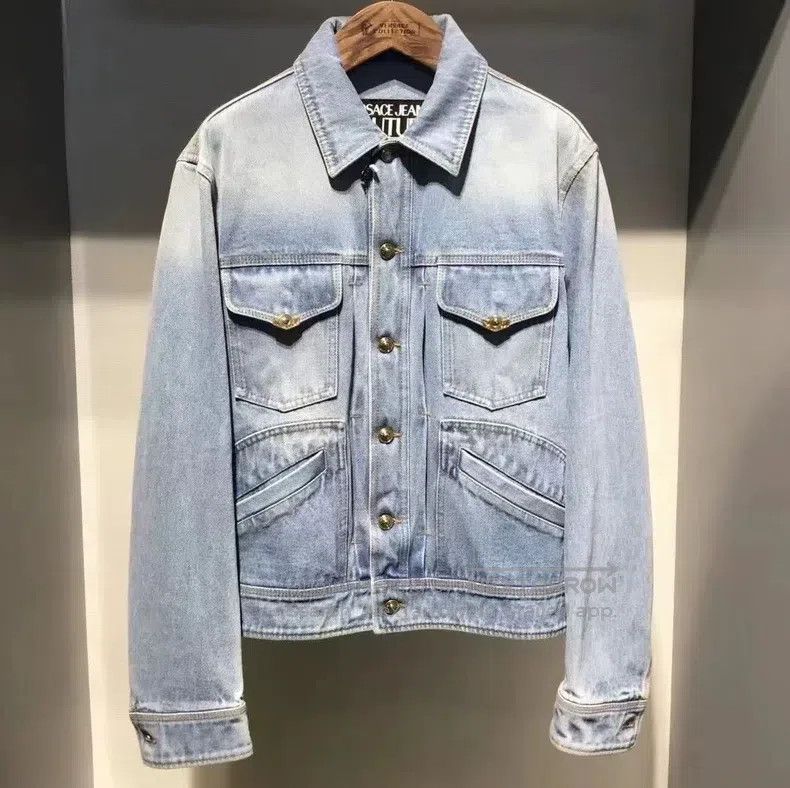 Versace Versace Haute couture denim jacket Size US S / EU 44-46 / 1 - 2 Thumbnail