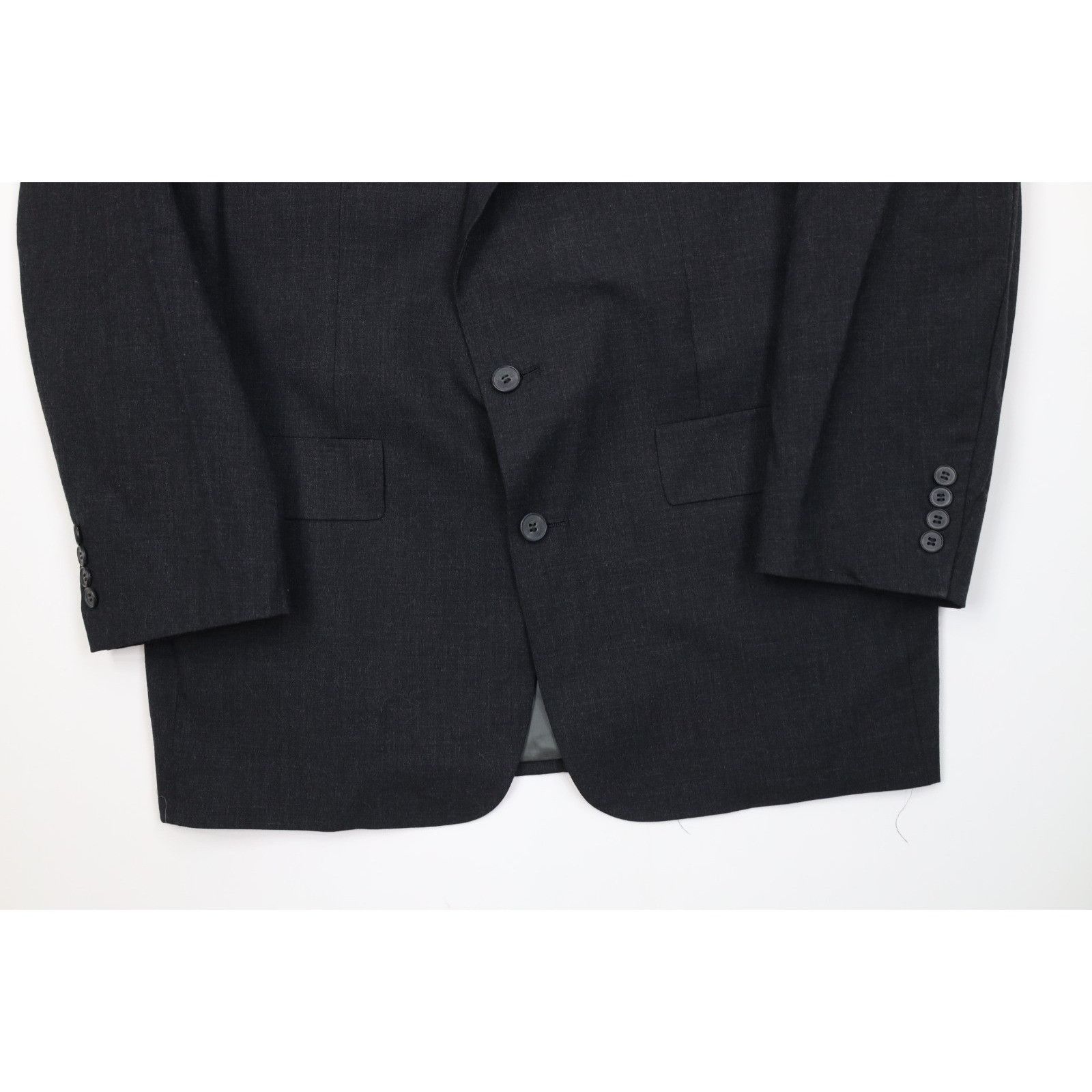Christian Dior Monsieur Vintage 70s 80s Christian Dior 2 Piece Wool Suit Wedding Size 44L - 4 Thumbnail