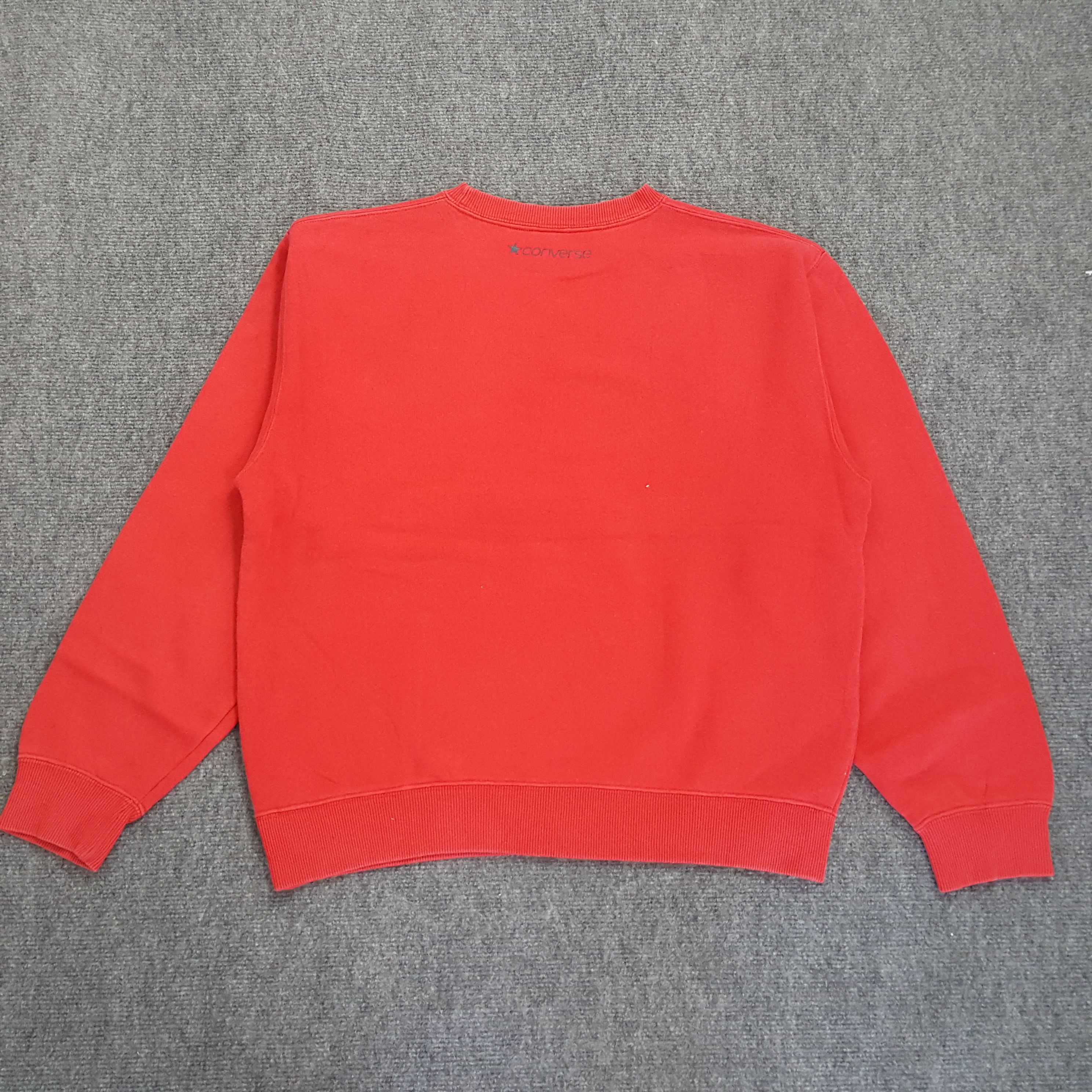 Converse × Vintage Converse American Streetwear Style Sweatshirt Size US L / EU 52-54 / 3 - 3 Thumbnail