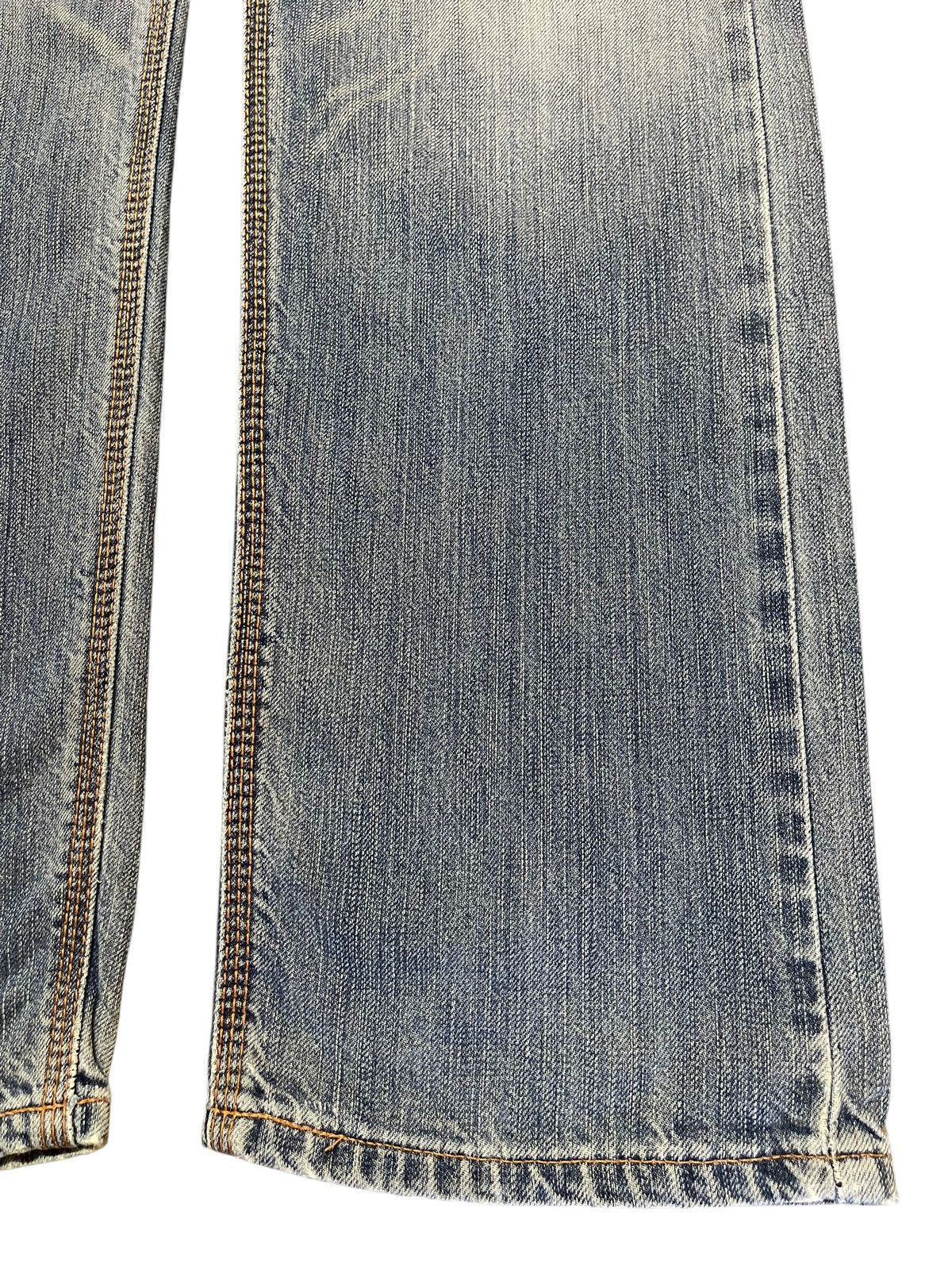 Edwin Vintage Edwin Blue Faded Wash Distressed Style Jeans Size US 30 / EU 46 - 8 Thumbnail