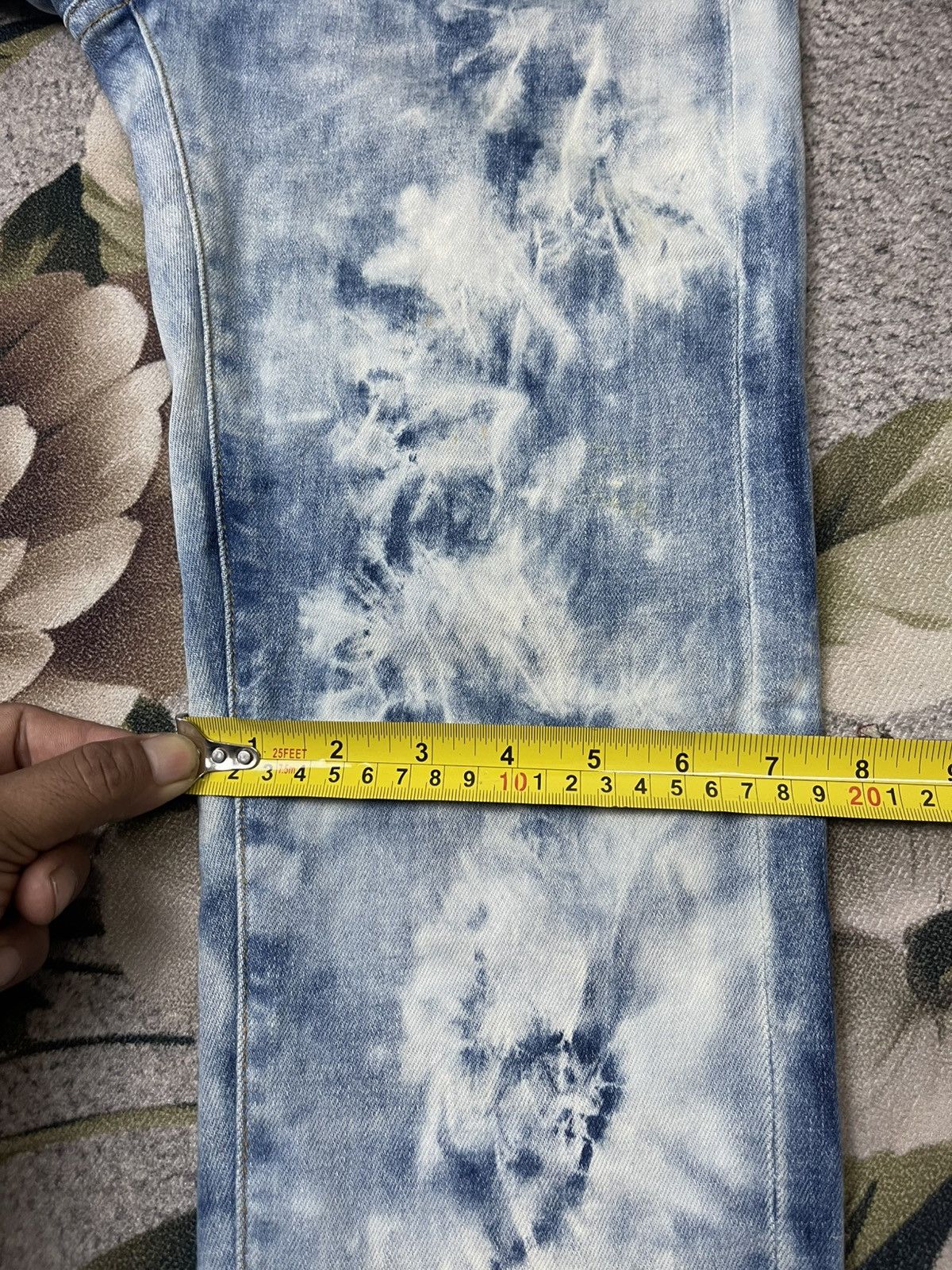 Anthropologie Acid Wash Jeans Stretchable