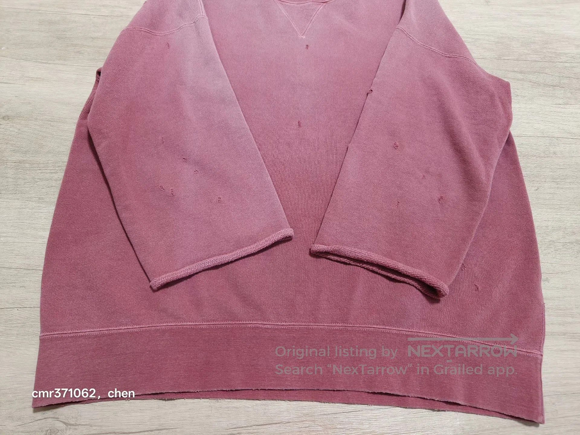 Visvim visvim 21AW Jumbo Sweat 3/4 Crash. Size US M / EU 48-50 / 2 - 5 Thumbnail