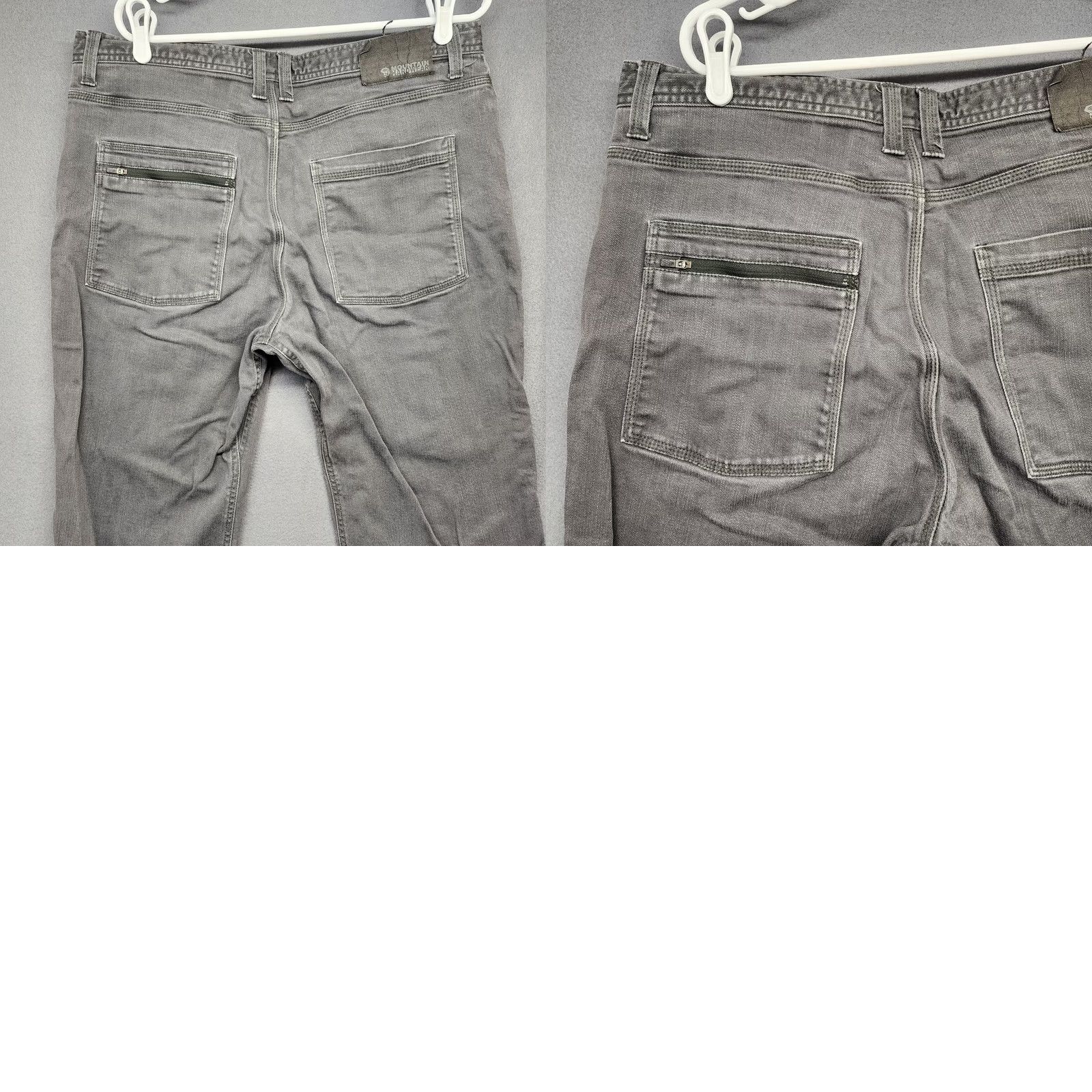 Mountain Hardwear VINTAGE Mountain Hardwear Jeans Mens 36x30 Black Straight Leg Cotton Blend Stretch Size US 36 / EU 52 - 9 Thumbnail