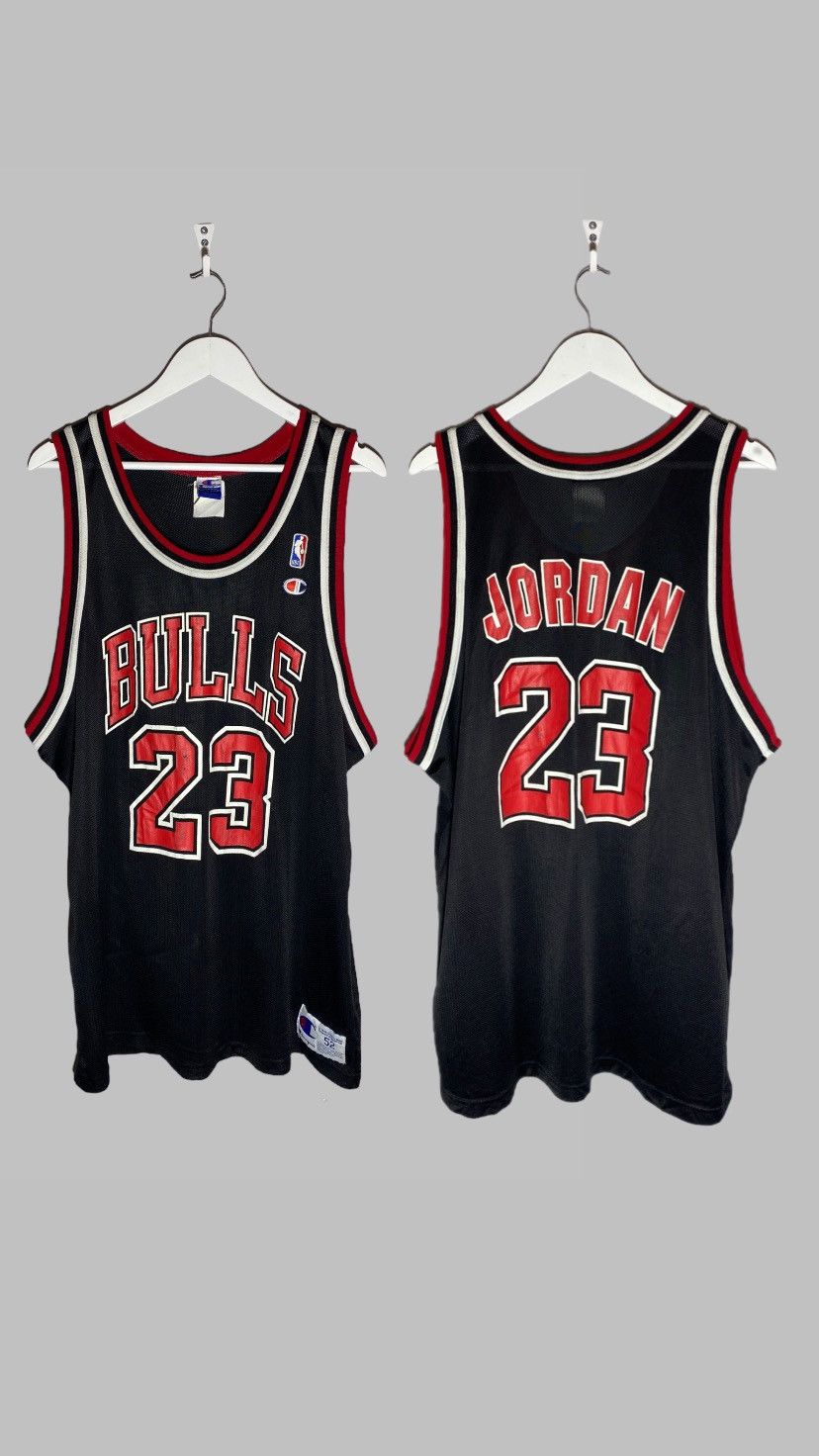 ウェア 90's Chicago BULLS JODAN 23 champion Vintage 1990's Champion NBA Chicago Bulls 23 Michael Jordan