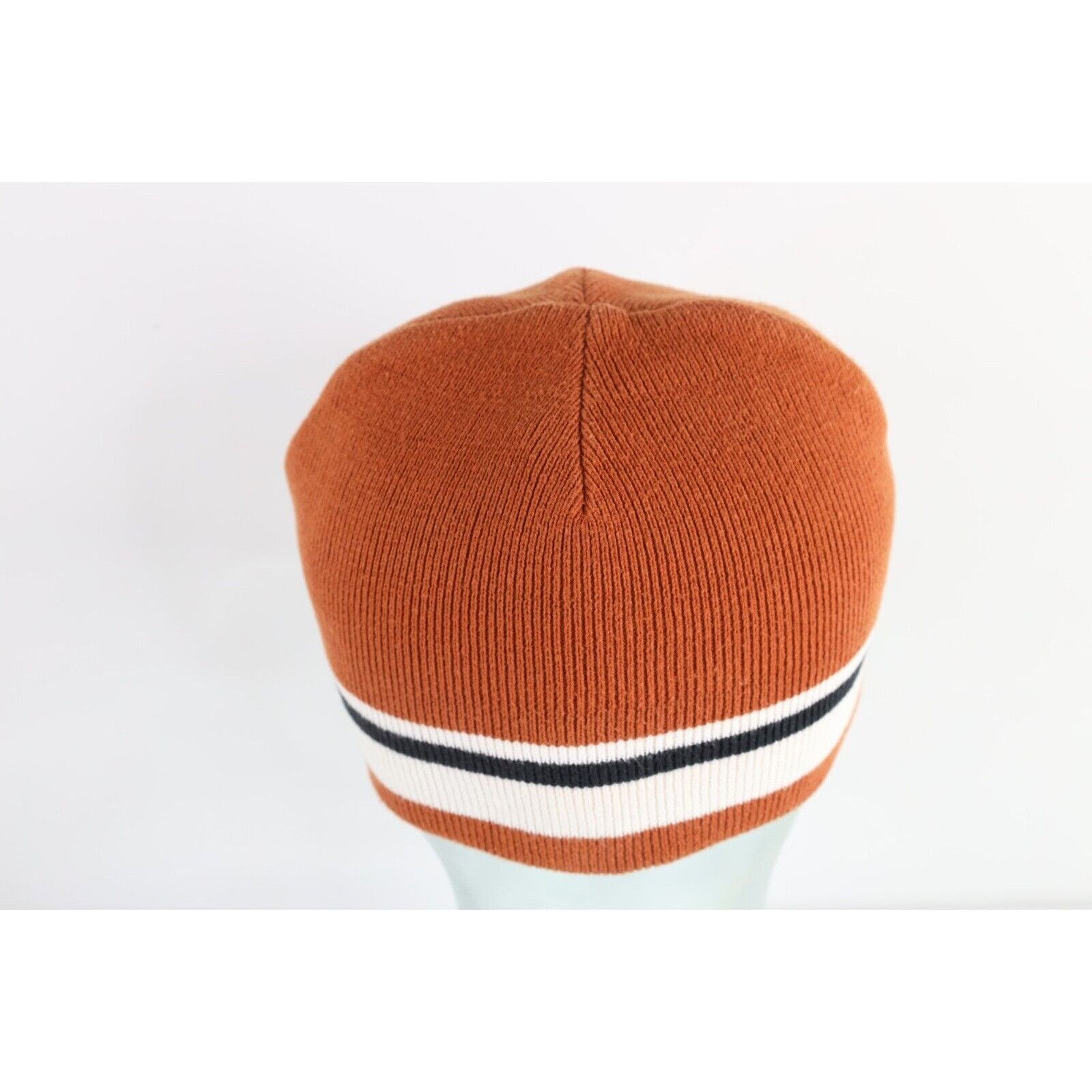 Vintage Vintage 90s Reversible University of Texas Ribbed Knit Hat Size ONE SIZE - 5 Thumbnail