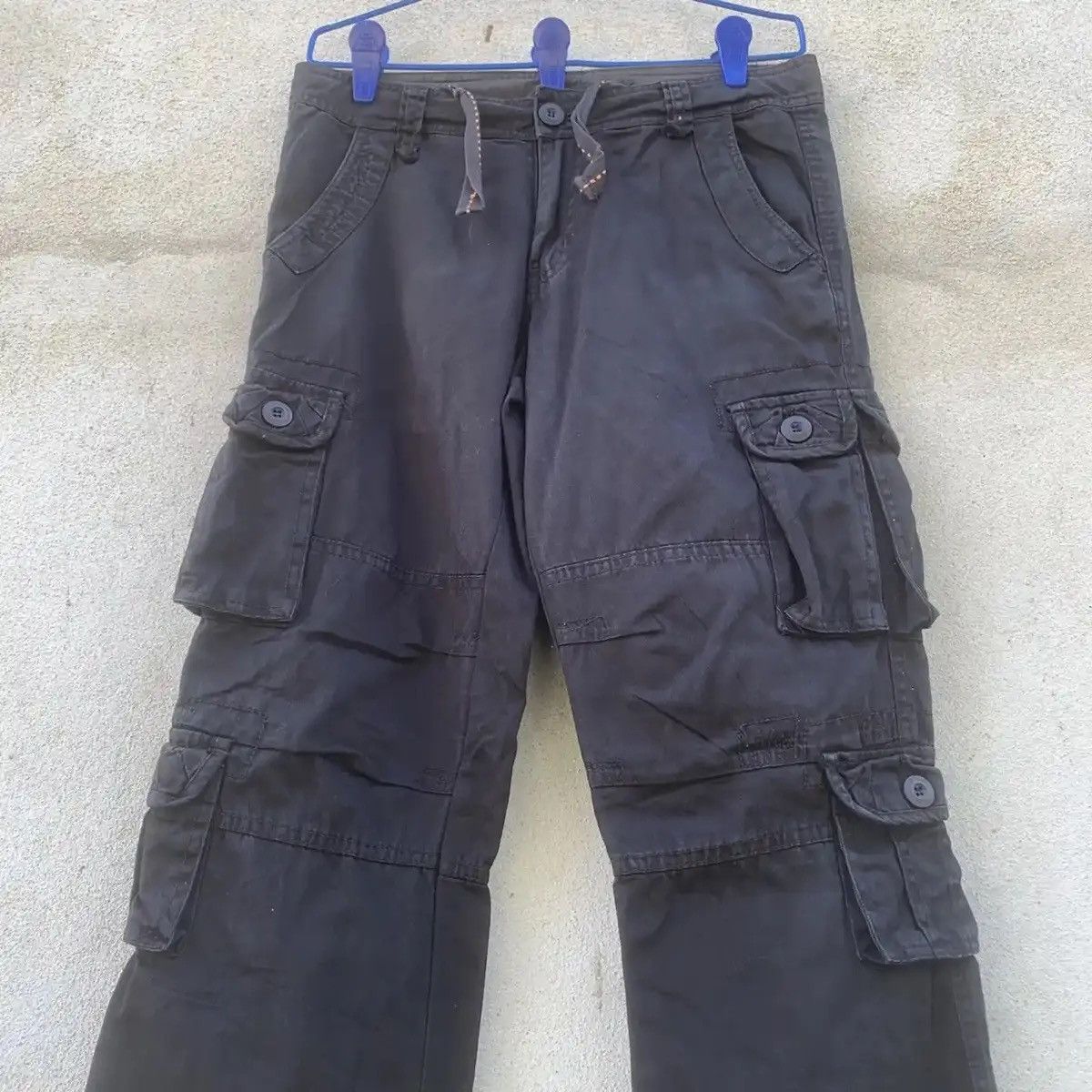 Devilock ‼️MULTIPOCKET TACTICAL MATCH JAPANESE VTG RUGGED CARGO PANTS Size US 31 - 4 Thumbnail