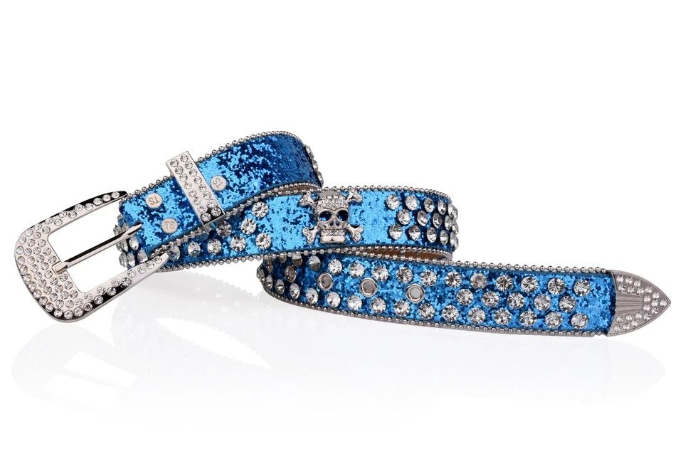 Japanese Brand rhinestone bling bling belt Size ONE SIZE - 2 Thumbnail