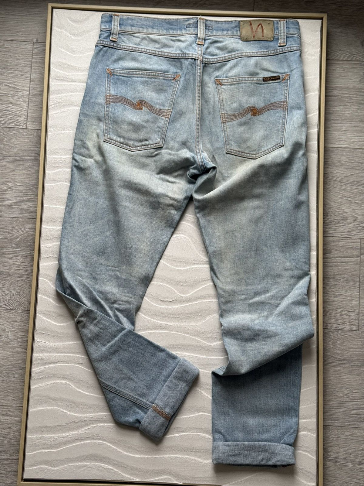 Nudie Jeans Nudie Jeans Denim Lean Dean Size US 31 - 3 Thumbnail