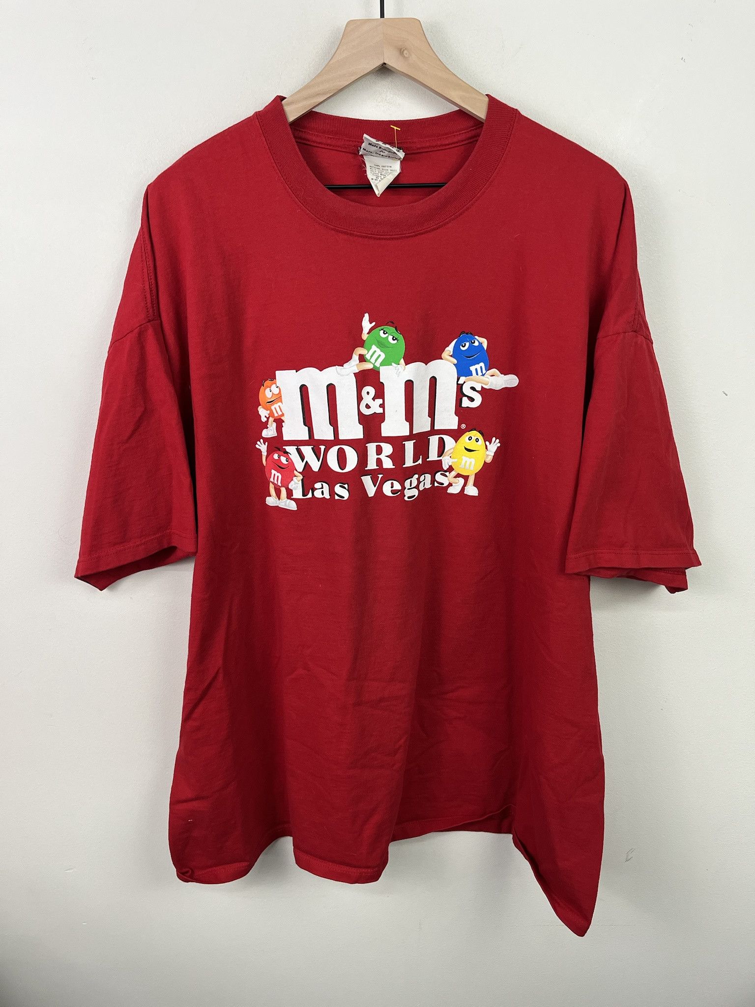 Vintage Vintage 90s M&M World Las Vegas Tee Shirt Size XXL Size US XXL / EU 58 / 5 - 1 Thumbnail