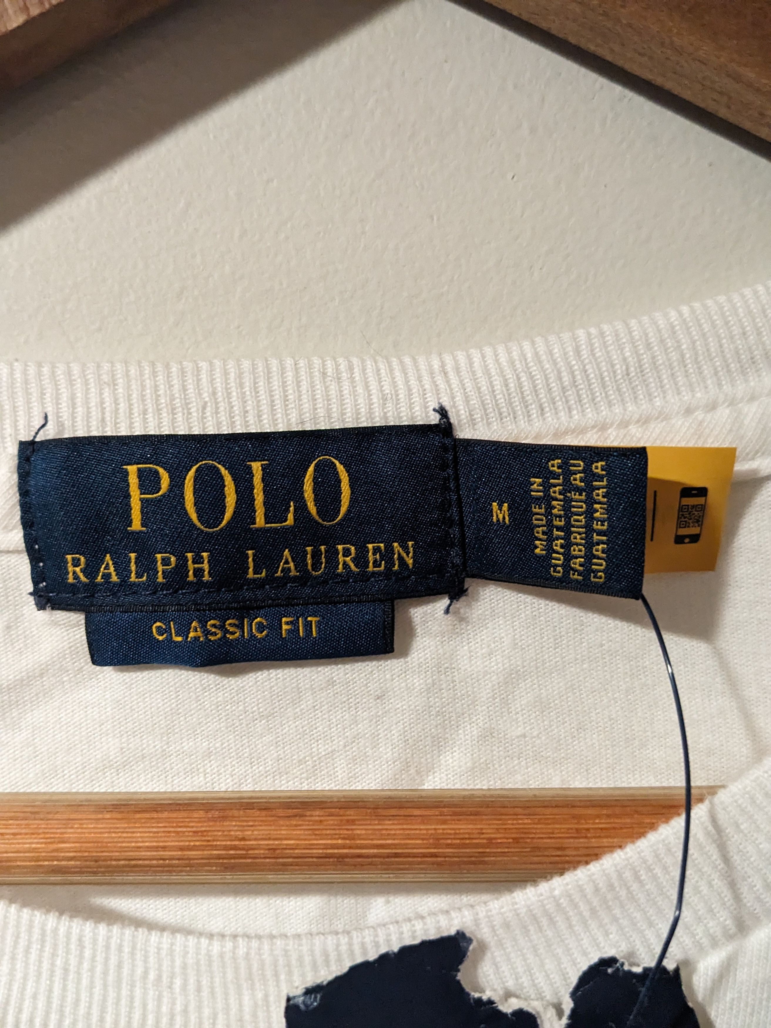 Polo Ralph Lauren × Vintage Vintage Polo Ralph Lauren Nautical Bear Classic Fit T-Shirt Size US M / EU 48-50 / 2 - 4 Thumbnail