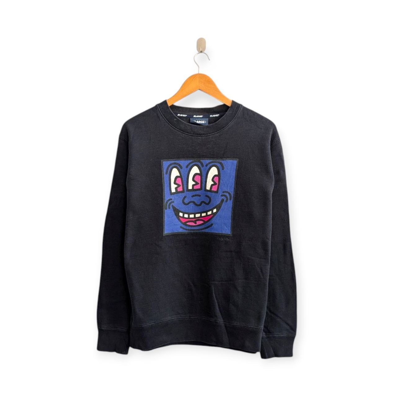 Xlarge XLARGE X KEITH HARING big logo artwork streetwear sweatshirt Size US L / EU 52-54 / 3 - 1 Thumbnail